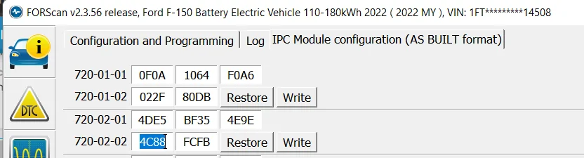Ford F-150 Lightning F150 Lightning FORscan thread Screenshot 2023-11-04 064012