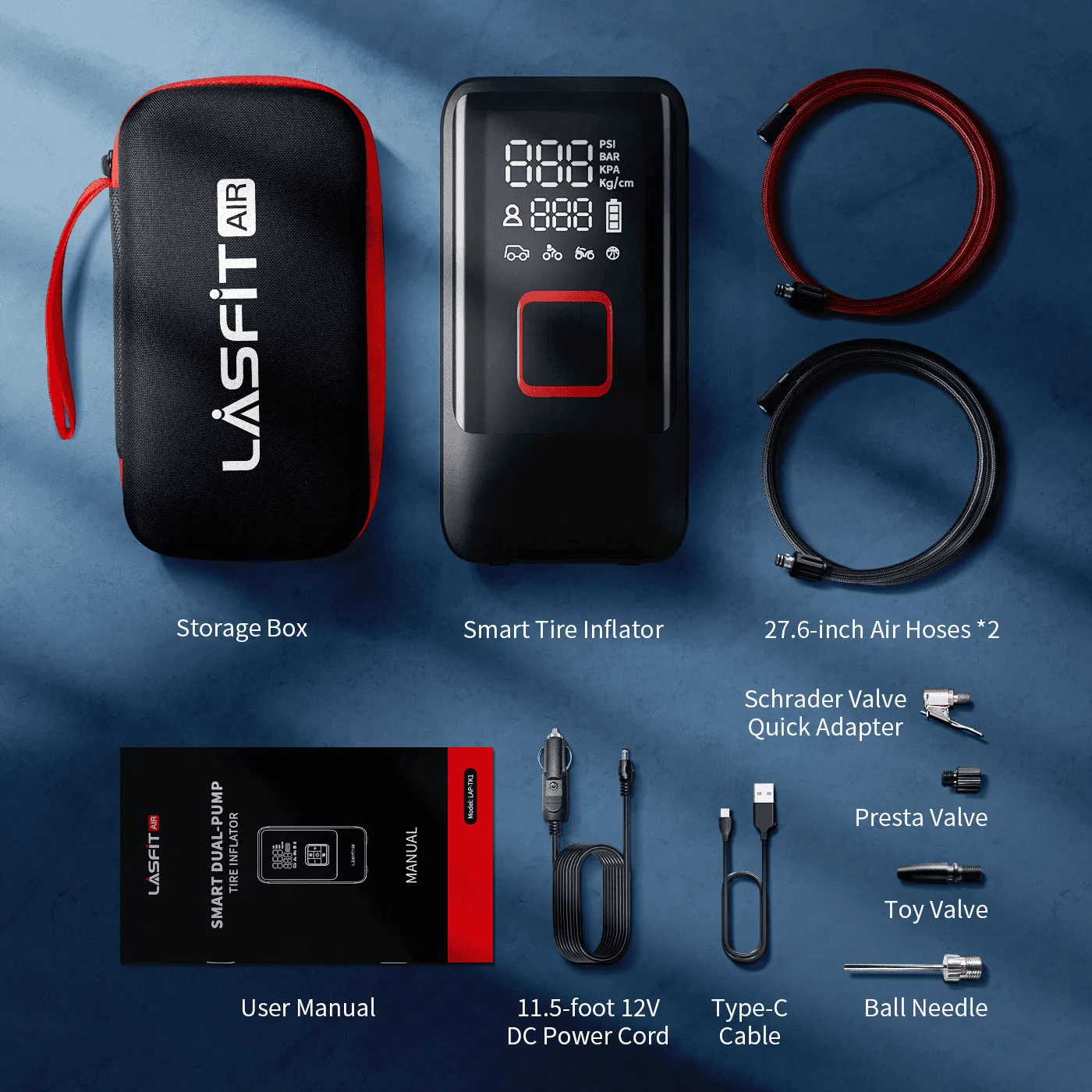 Ford F-150 Lightning Lasfit Heavy-Duty Dual-Cylinders Inflator: Product Overview and Usage Guidelines 5
