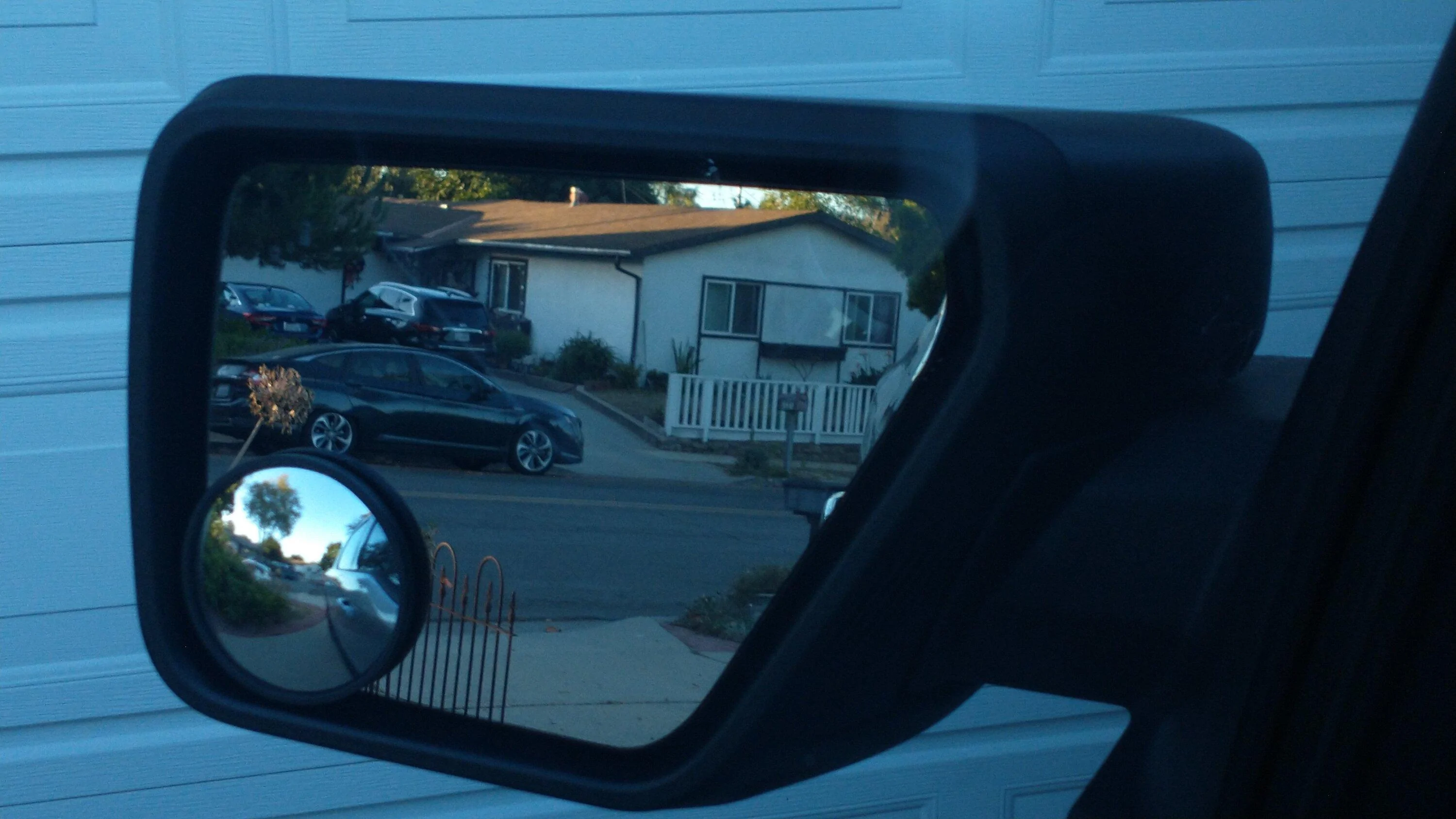 Ford F-150 Lightning Blind spot mirror recommendations IMG_20231106_163008178 O'Reilly 3inch blindspot mirror round K Source KSO C030 036-2502-0 $6