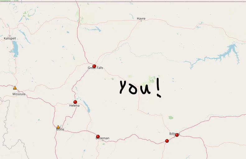 Ford F-150 Lightning 10000 Miles in the middle of Montana 1699583844034