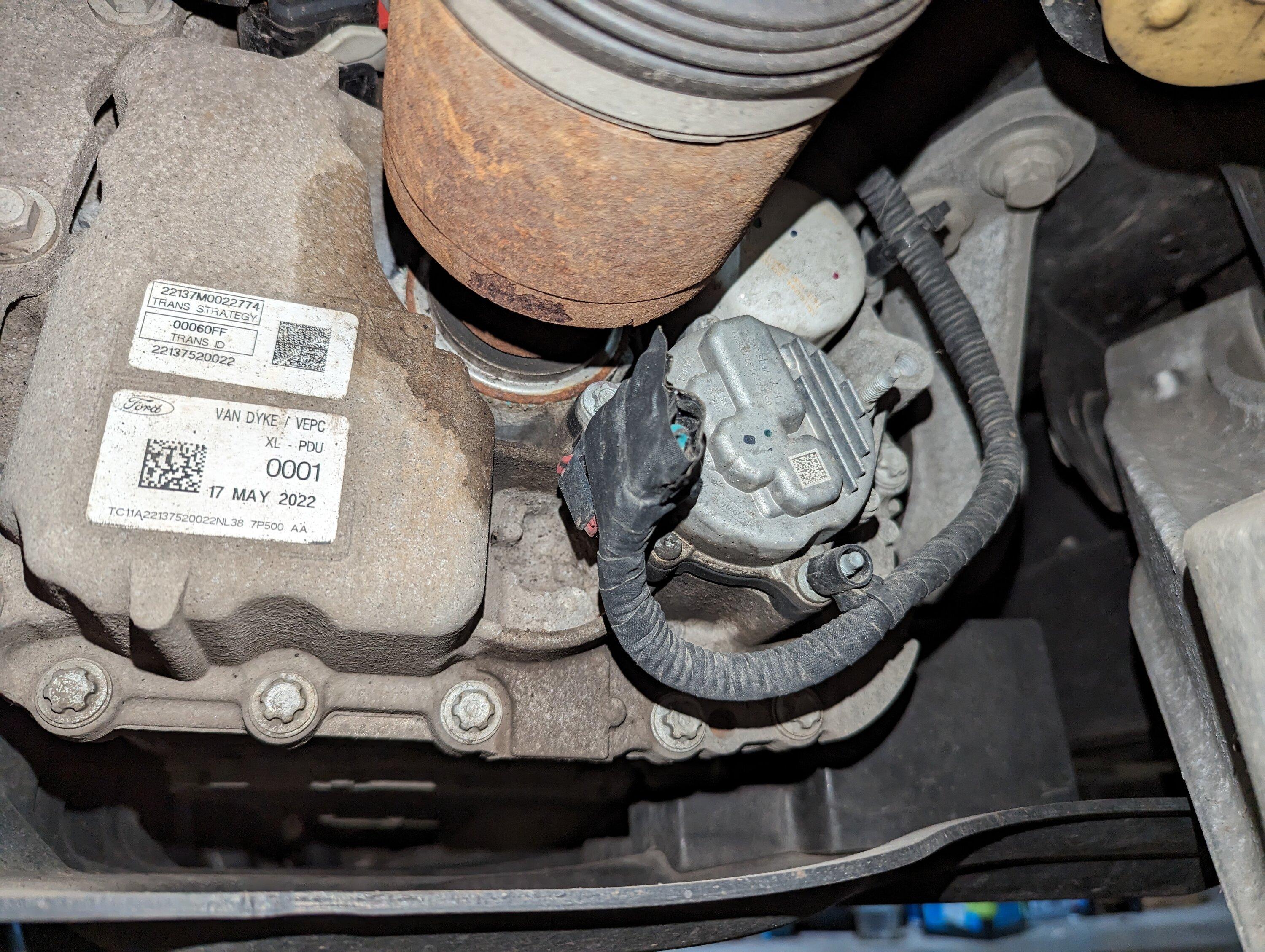 Ford F-150 Lightning I think it's leaking. PXL_20231111_213228599_Original.JPG