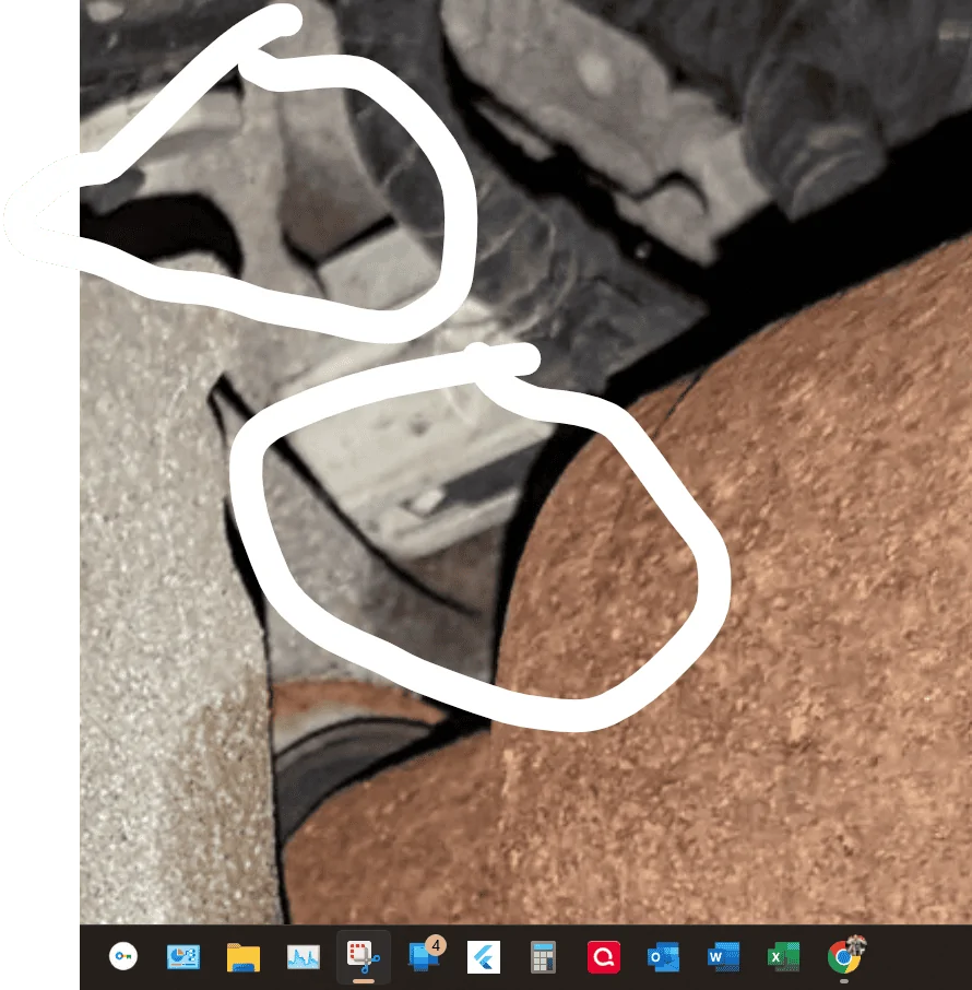 Ford F-150 Lightning I think it's leaking. 1699805786191