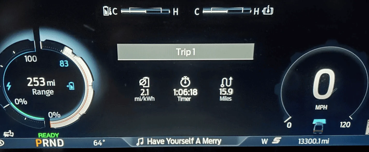 Ford F-150 Lightning Ford's Important Tip For Driving Your Lightning in the Cold: Preconditioning / Pre-Heat Your Battery 1700167056805