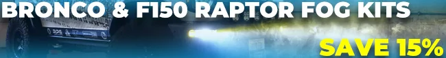 Ford F-150 Lightning BLACK FRIDAY Sales at 4x4TruckLEDs.com | FREE Rock Lights w/qualifying purchase title-bronco-raptor-fog-kits-copy