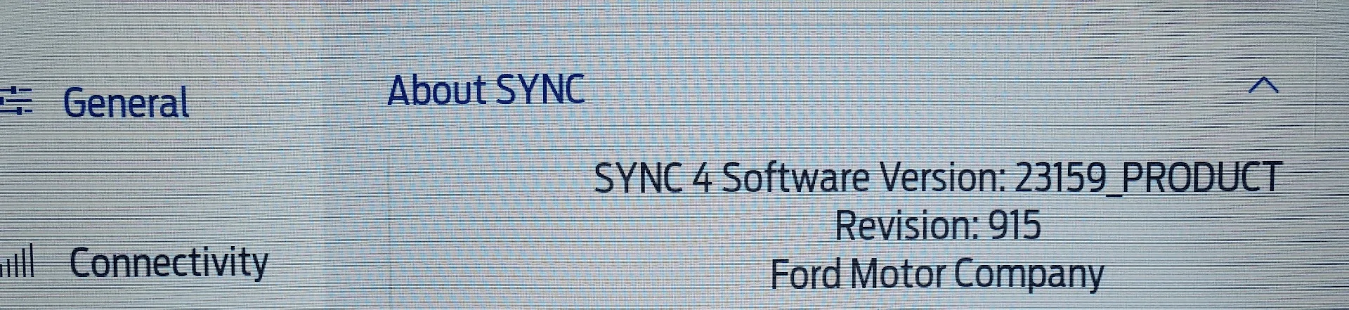 Ford F-150 Lightning Bluetooth stuttering issue (Sync 4, 12" screen) 1700511856358