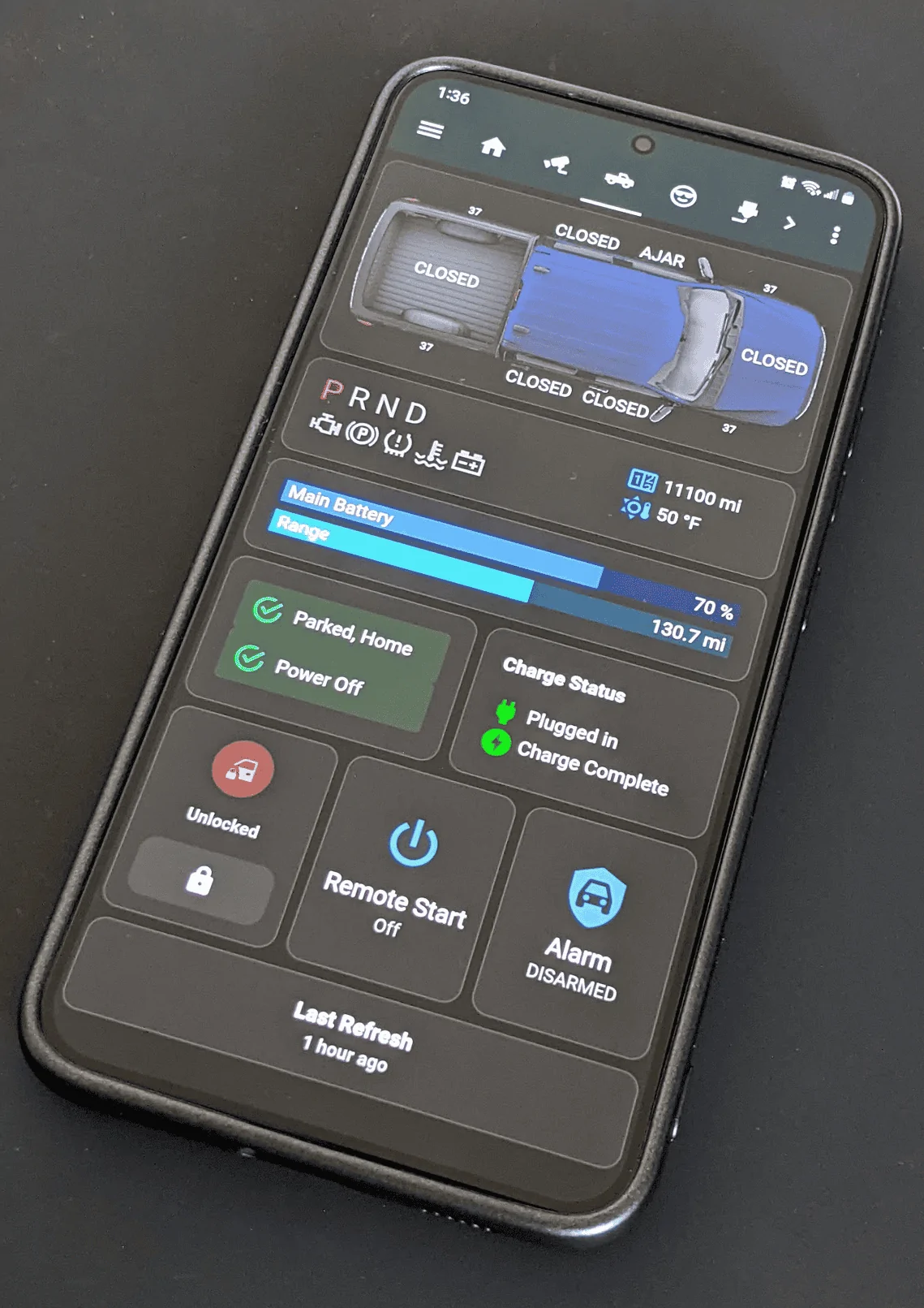 Ford F-150 Lightning Home Assistant - Ford F150 Lightning Dashboard. 1701369573676