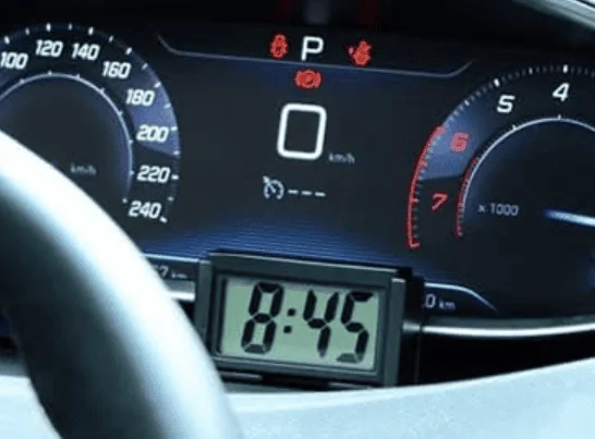 Ford F-150 Lightning Any way to display a clock on the instrument panel? Dash Clock
