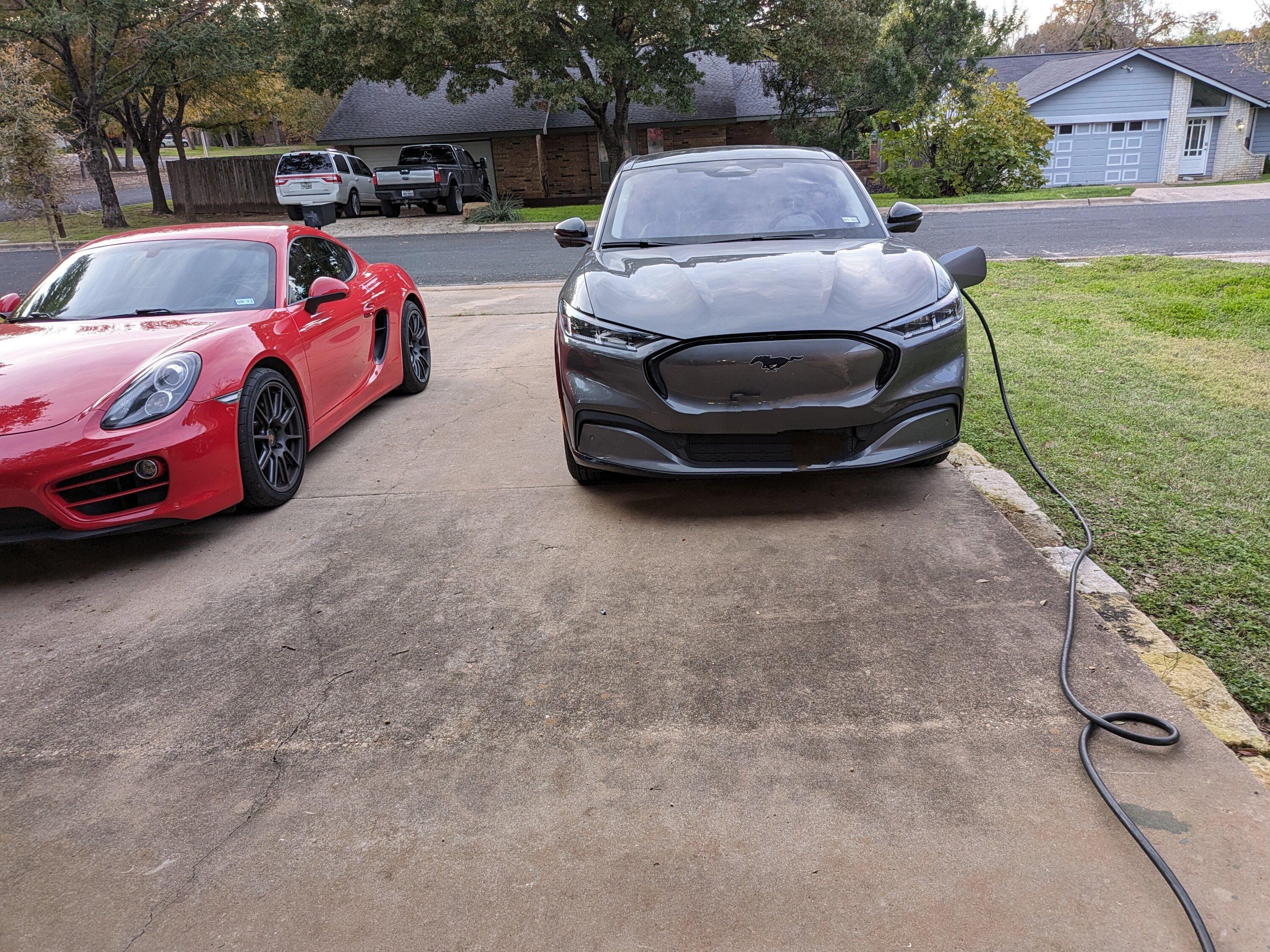 Ford F-150 Lightning Lightning off-grid charging Solar Array Build w/Agrivoltaics PXL_20231202_230710551~2