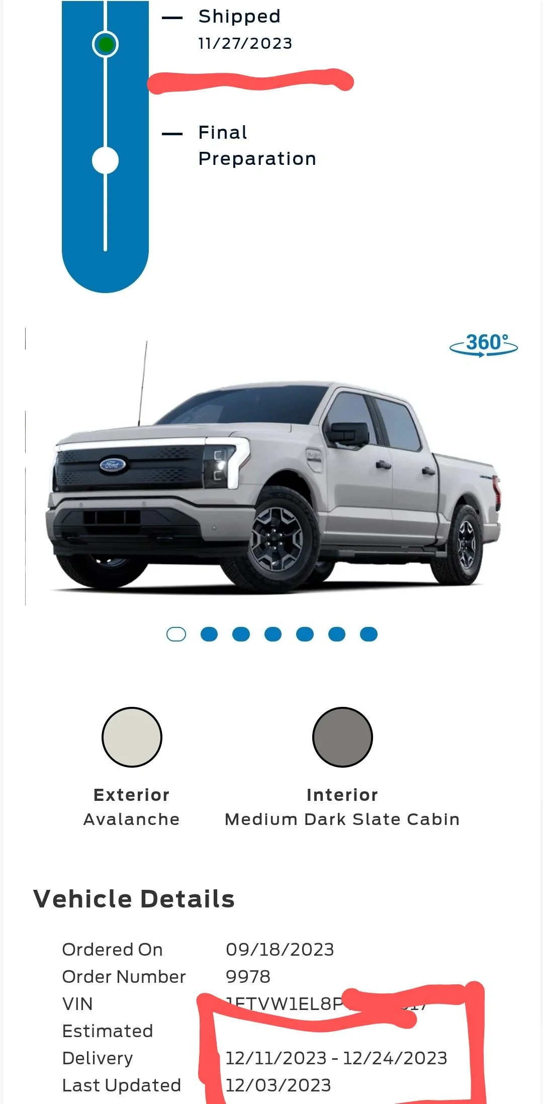 Ford F-150 Lightning ✅ 11/06/2023 Lightning Build Week Group (MY2023) 1000005191