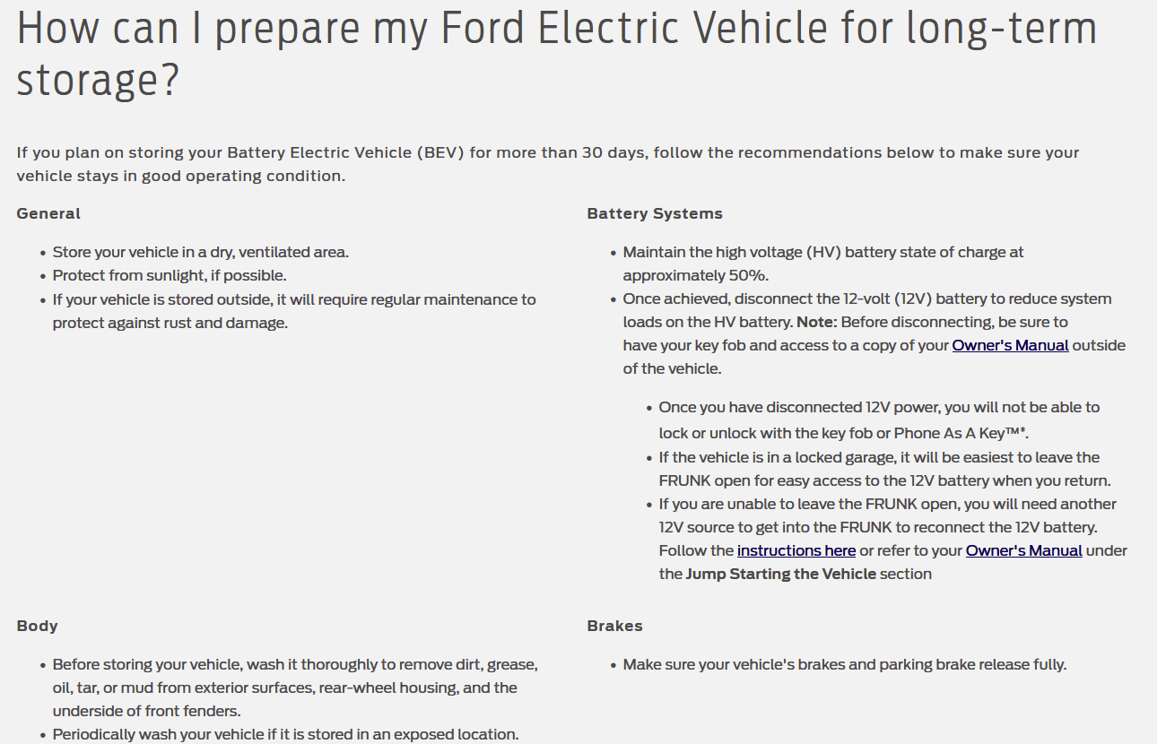 Ford F-150 Lightning Parking truck for 2 months 1701903115439