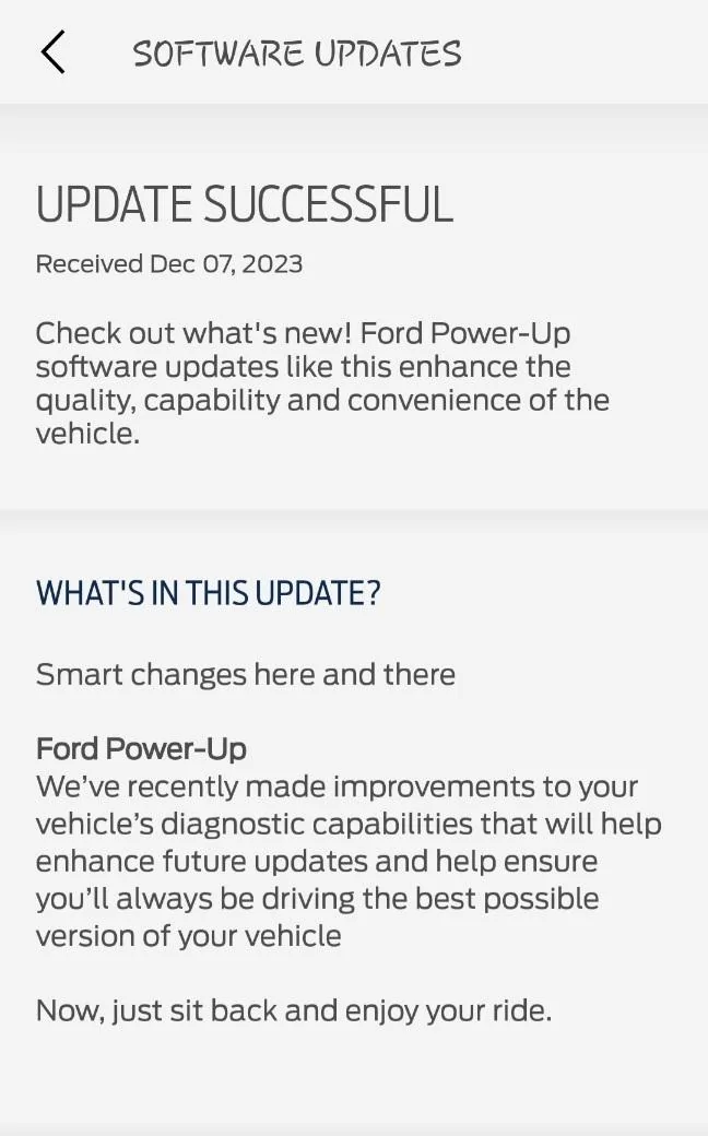 Ford F-150 Lightning I received a Power-Up from the future 1000023913