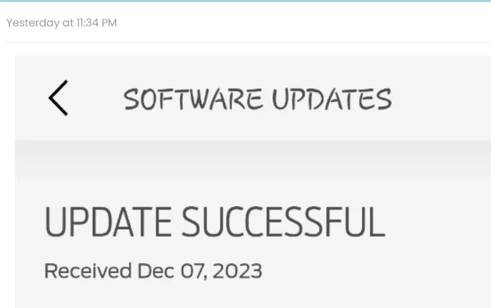 Ford F-150 Lightning I received a Power-Up from the future 1701968974147