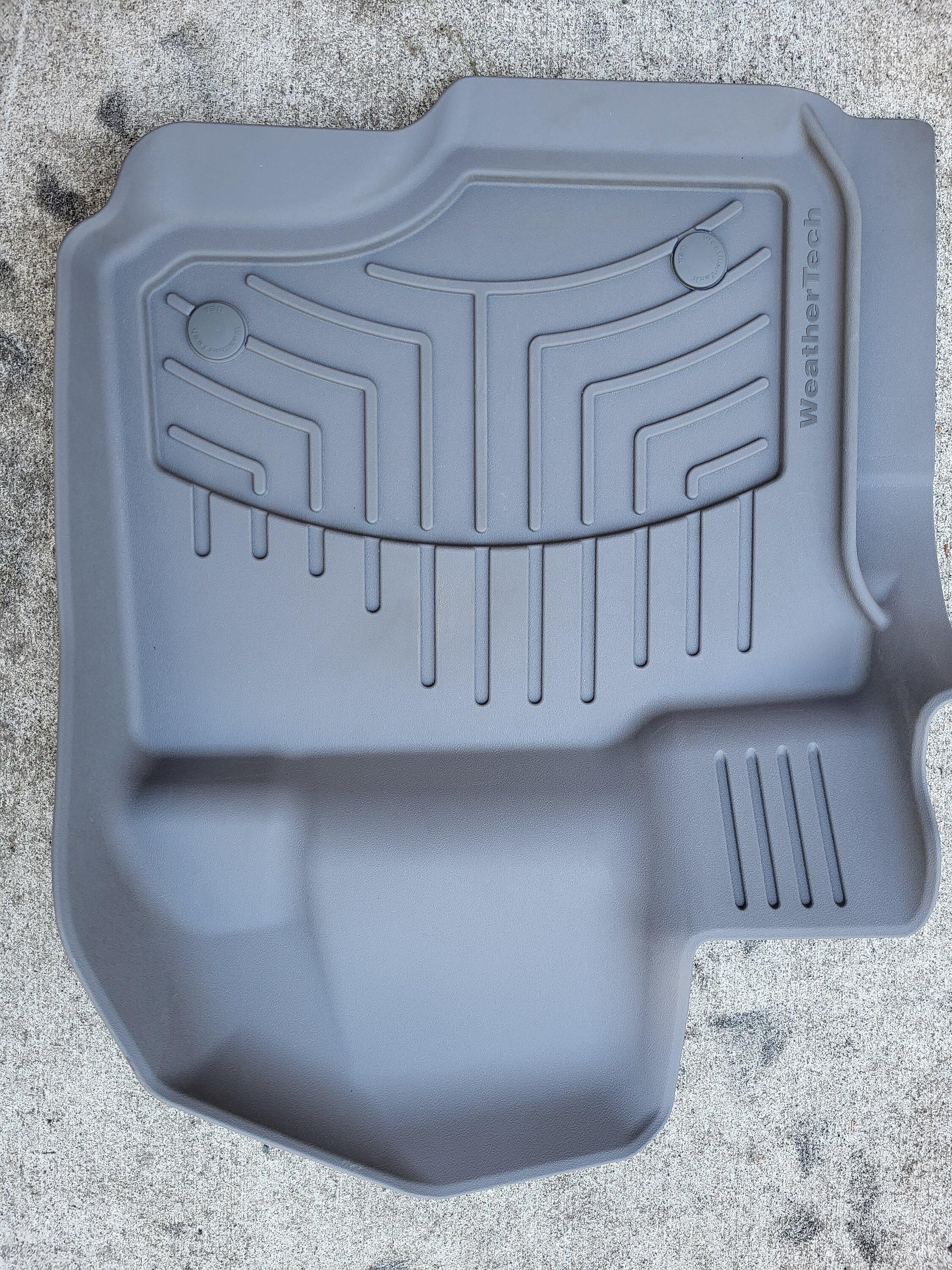 Ford F-150 Lightning Grey WeatherTech HP floor-liner Mats used once $100 mat