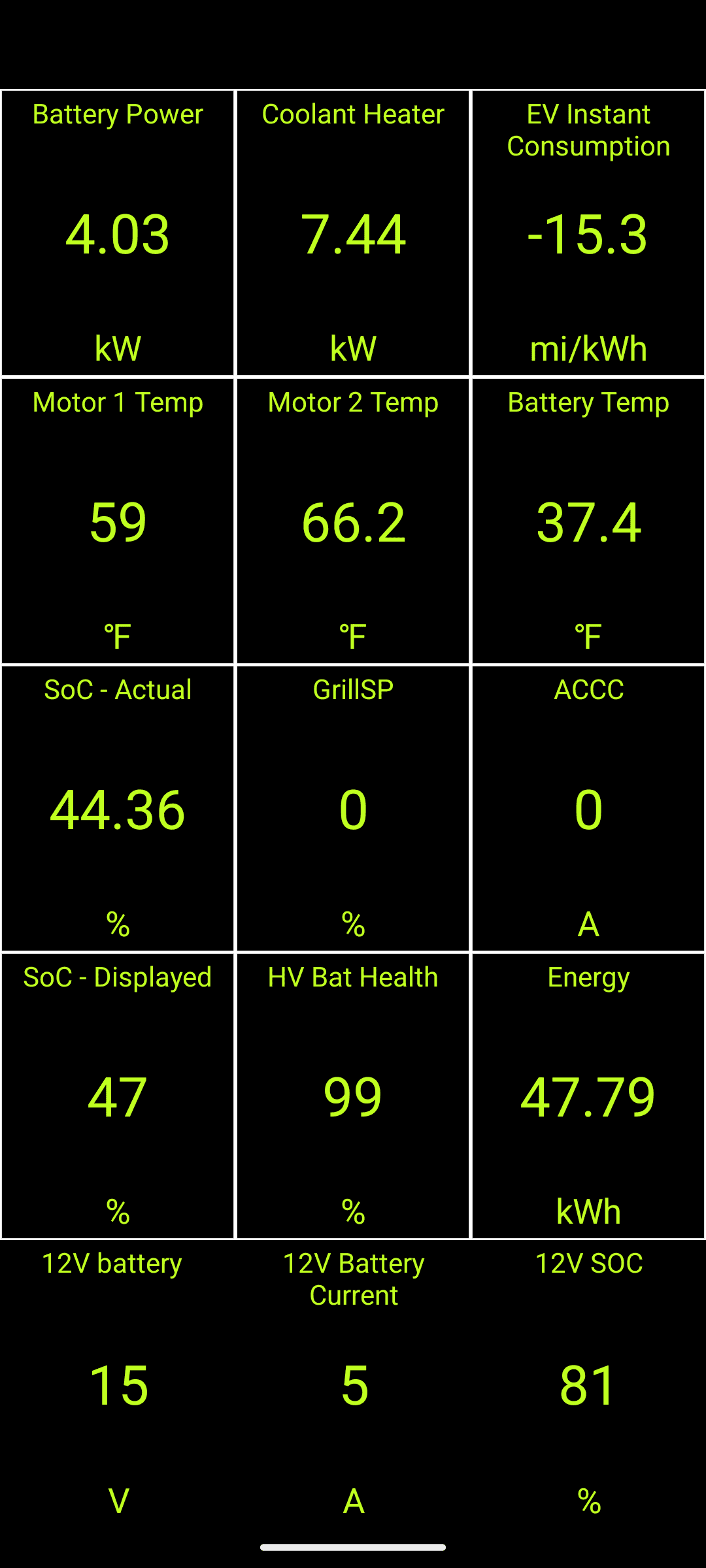 Ford F-150 Lightning Some Nitpicks after Five Weeks Screenshot_20231210-121844