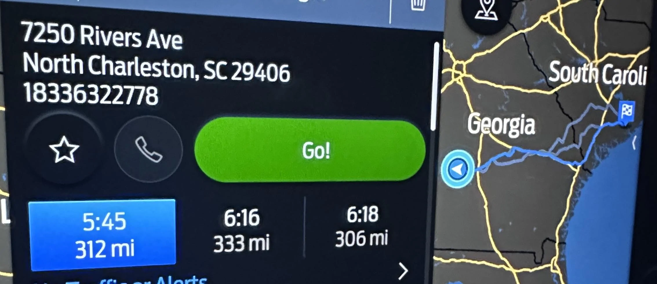 Ford F-150 Lightning 655 mi 2-day trip report... GA to SC to GA 312 to N Charleston