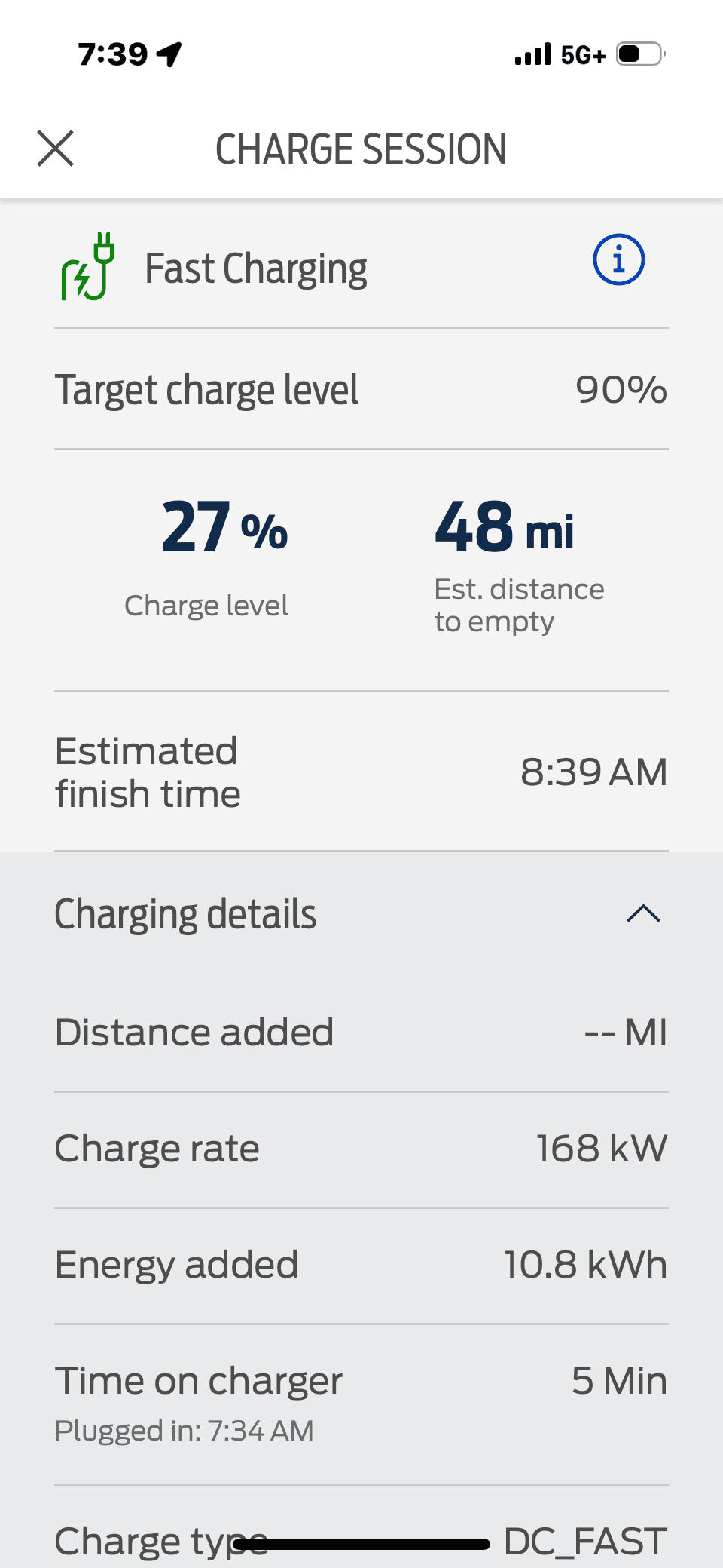 Ford F-150 Lightning 655 mi 2-day trip report... GA to SC to GA 168 kw Speed EA N Charleston SC.PNG