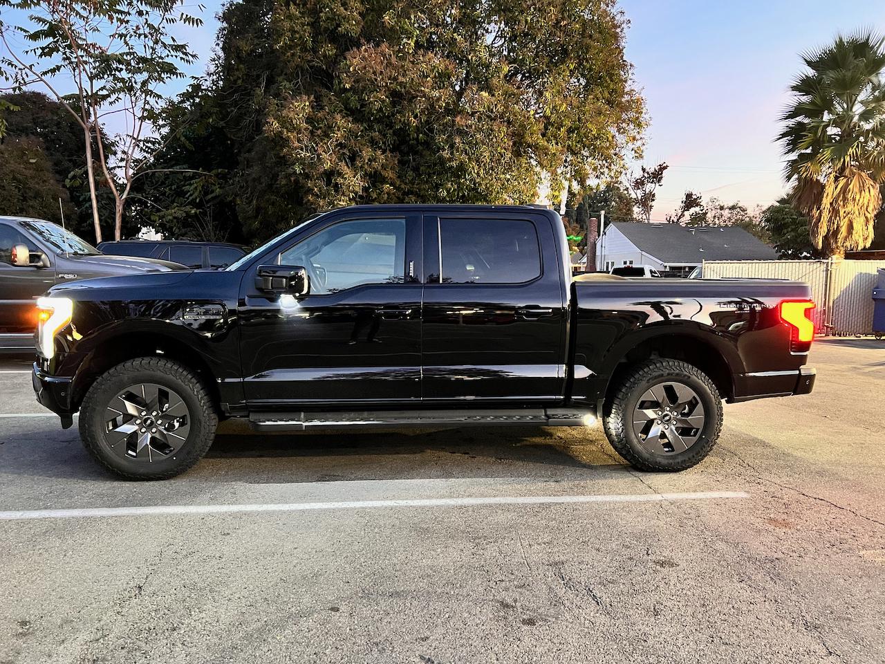 Ford F-150 Lightning 2.0" Leveling Kit -- Unexpected Benefit IMG_6423