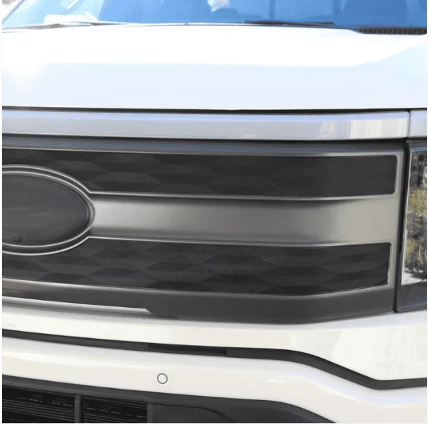 Ford F-150 Lightning Black Grill to replace grey boring OEM (yes, I've seen the wrapped photo) Captur