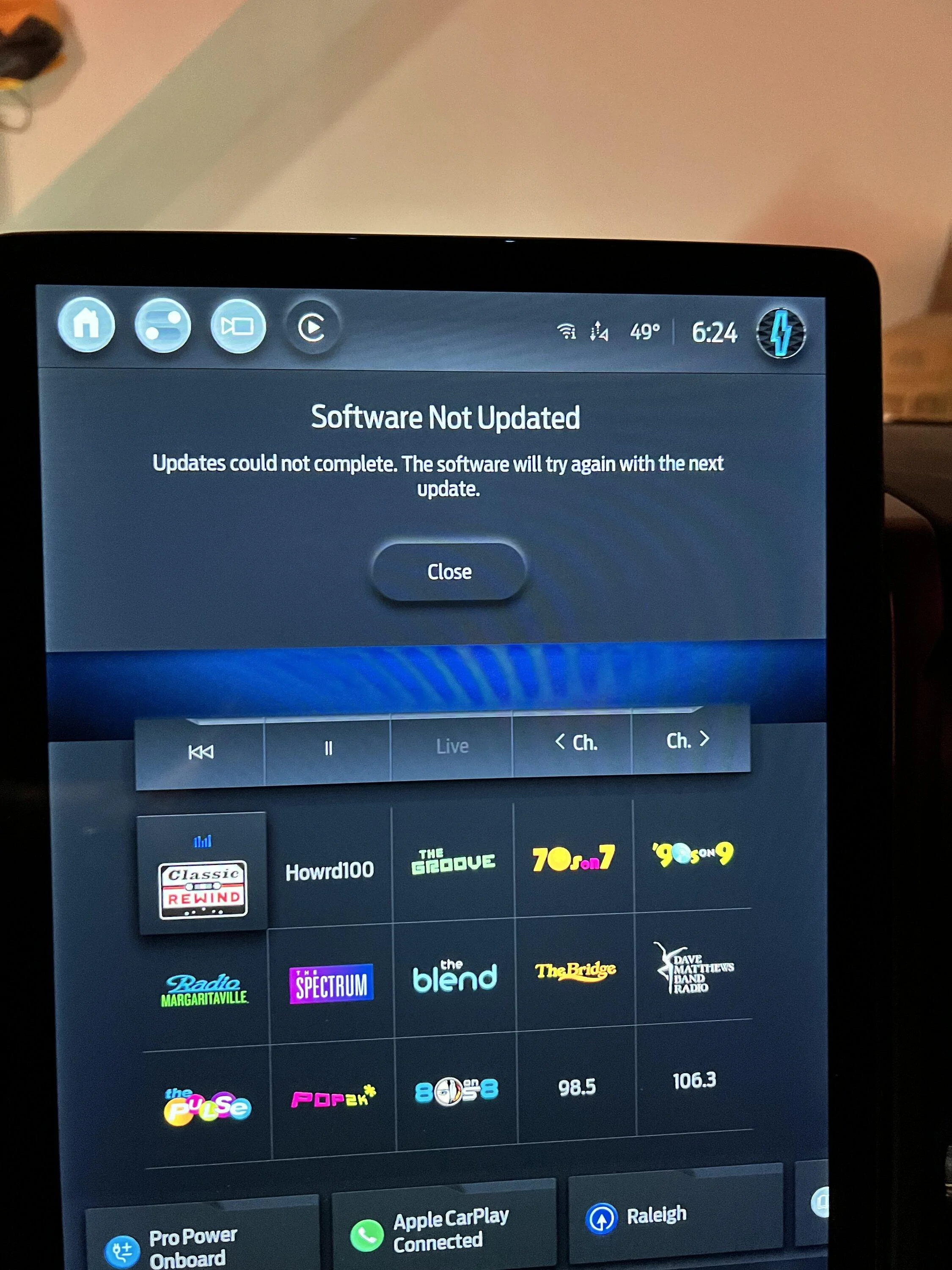 Ford F-150 Lightning Power-Up OTA 6.8.0 - Smart Changes: Center Screen IMG_0504