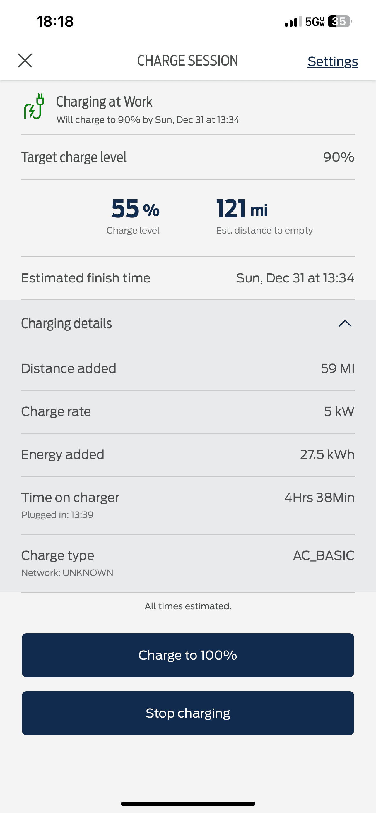Ford F-150 Lightning Fordpass showing incorrect charge info 97A75CE3-F027-4AD6-A228-27185698F8EC