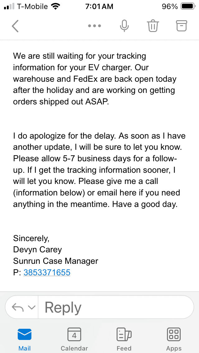Ford F-150 Lightning Charge Station Pro Shipping Delays IMG_0333