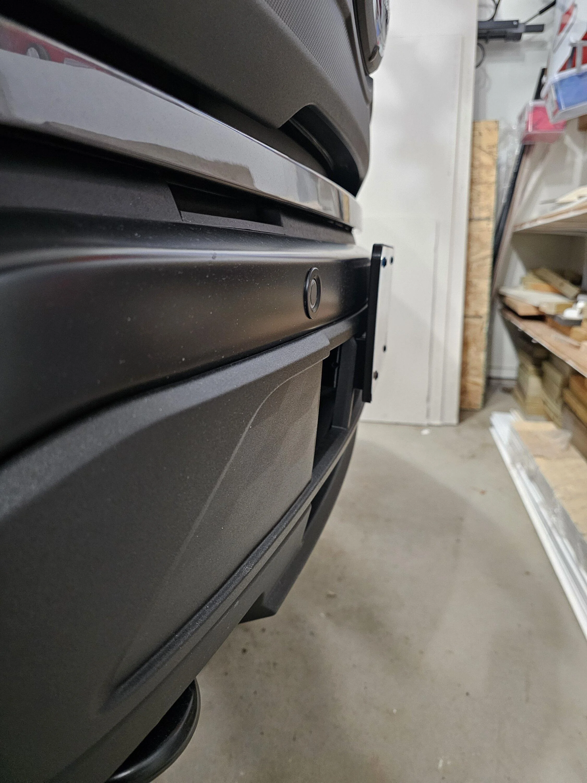 Ford F-150 Lightning Front License Plate Mod 20240108_094929