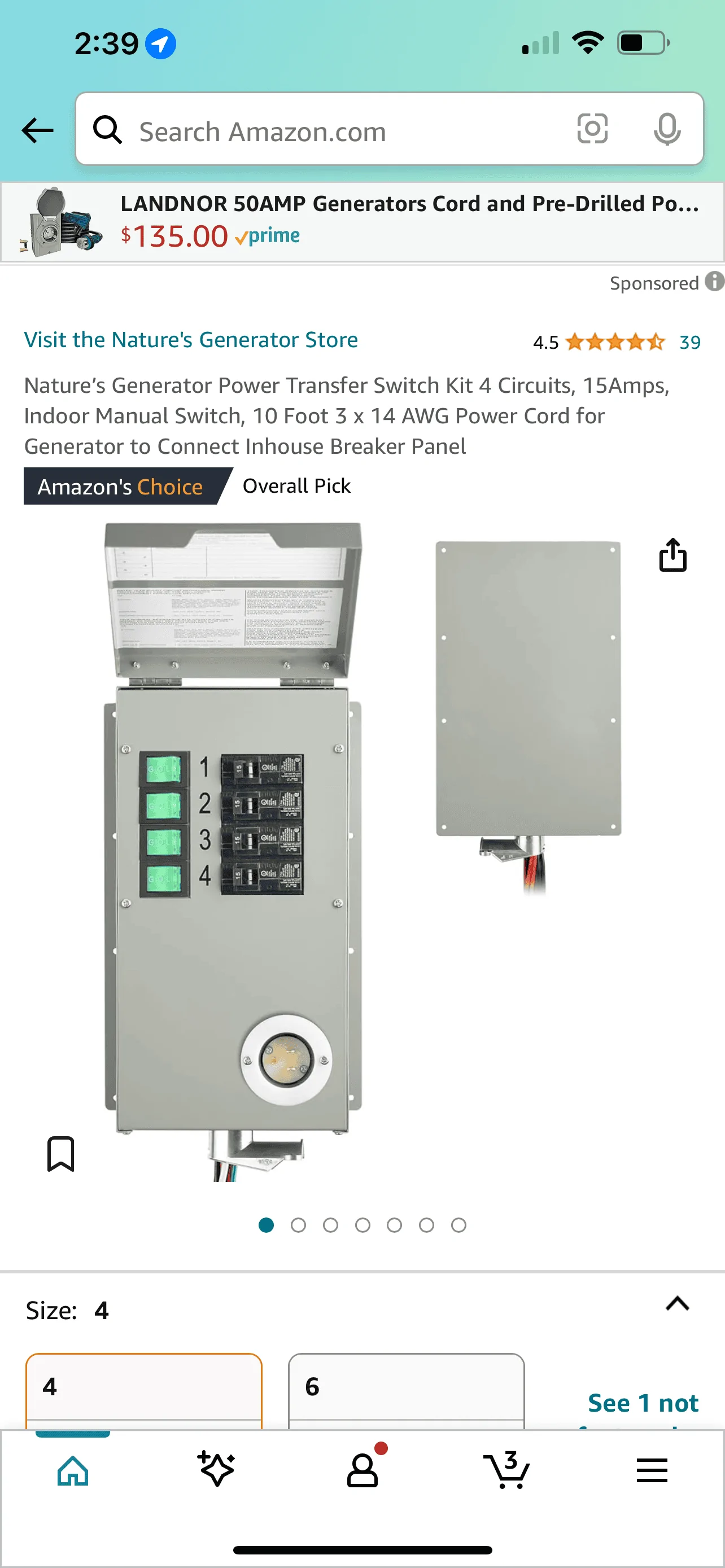 Ford F-150 Lightning Power transfer switch.. IMG_4852