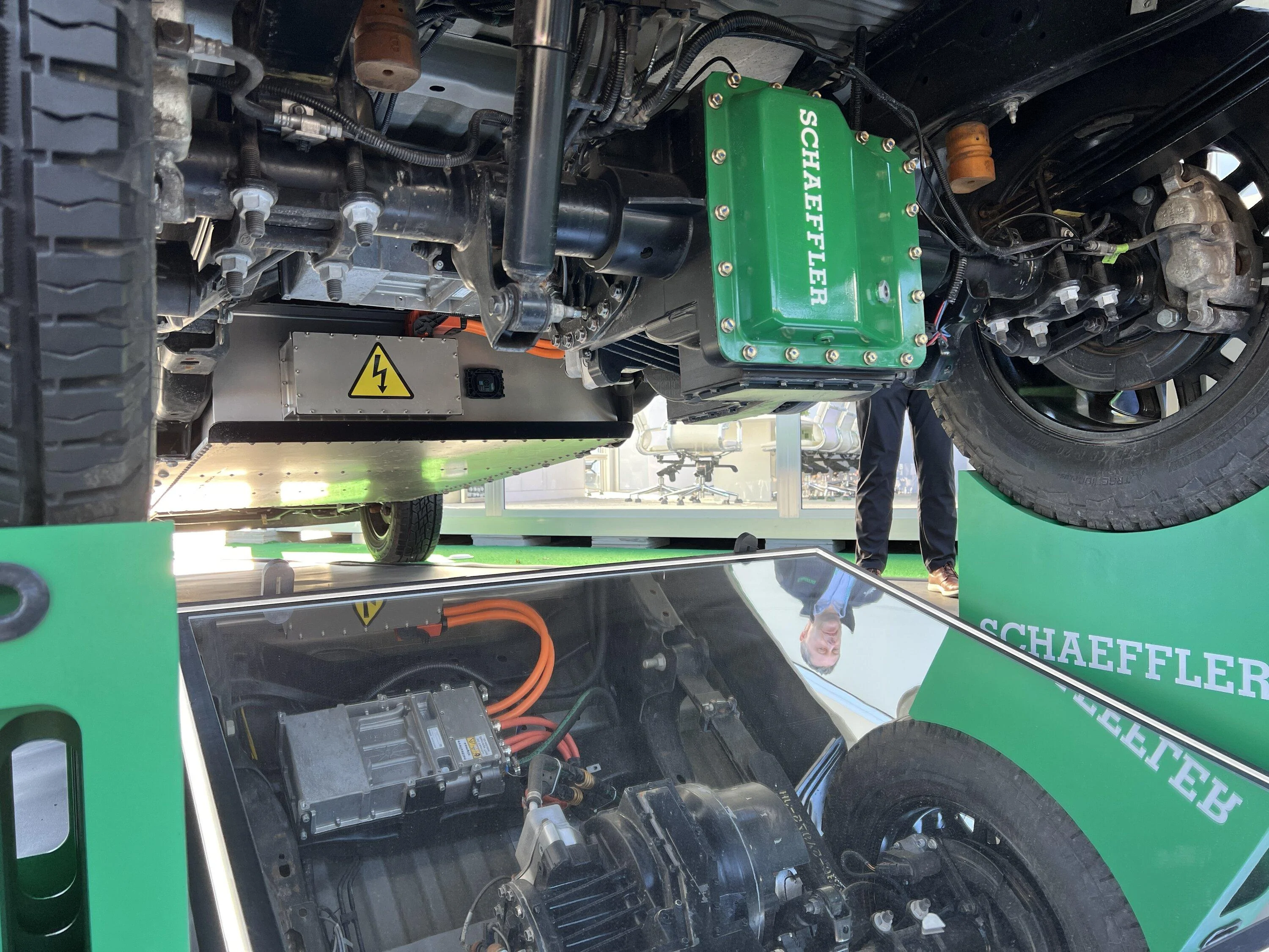 Ford F-150 Lightning Fun EVs spotted at CES IMG_4985