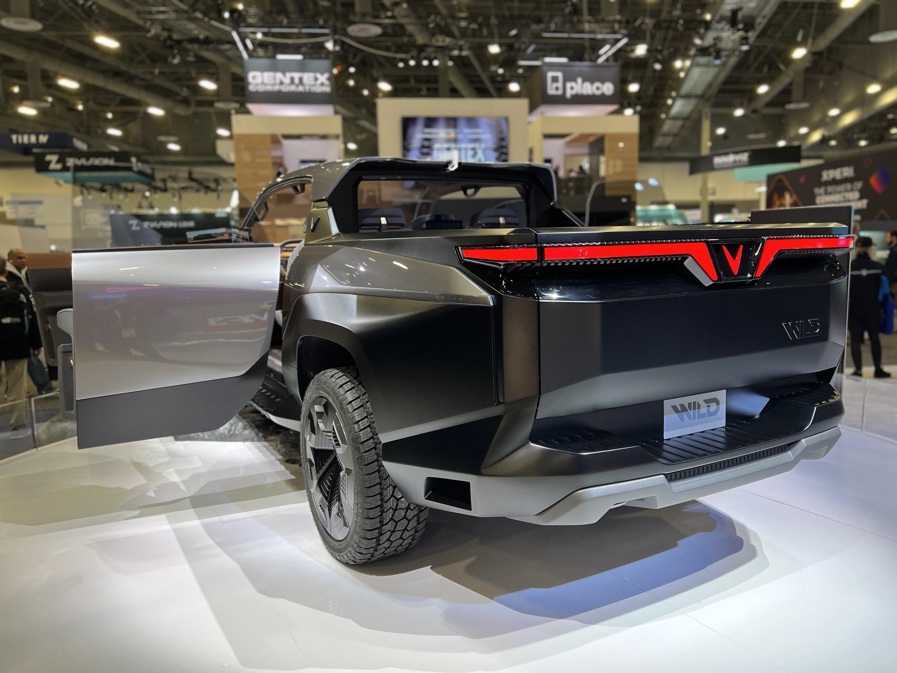 Ford F-150 Lightning Fun EVs spotted at CES IMG_4927