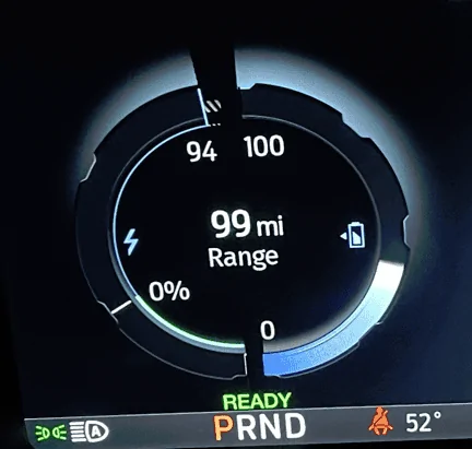 Ford F-150 Lightning Does this reduction in power seem legit? 1705347503786