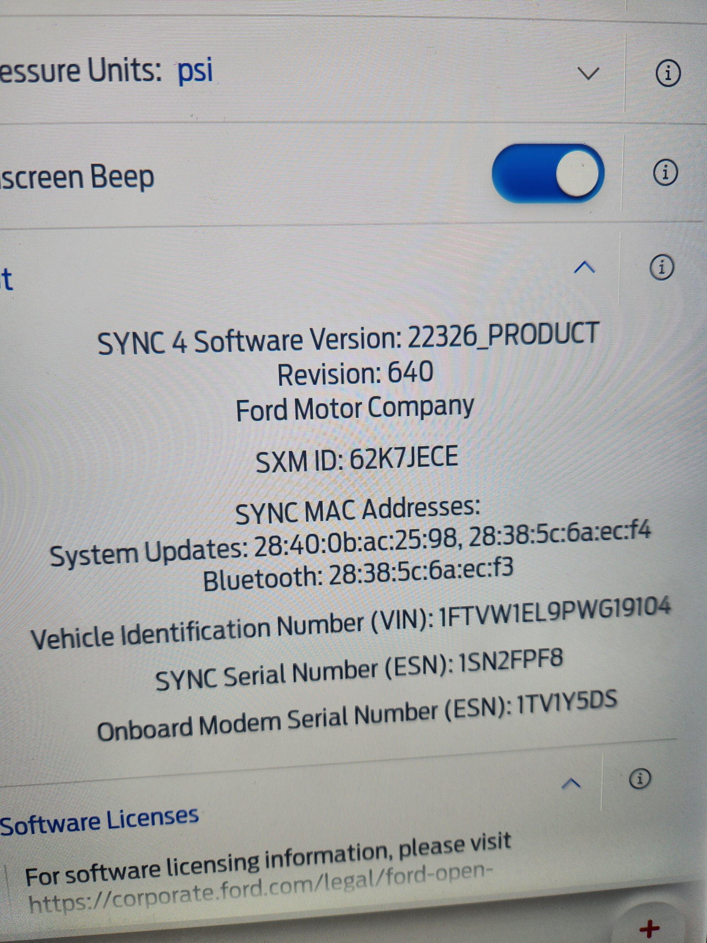 Ford F-150 Lightning Let's talk Automatic Updates and Cellular Service? 20240115_161920