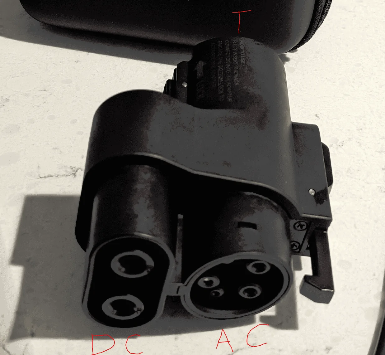 Ford F-150 Lightning Received A2Z EV (NACS to CCS) adapter today 1705434287742