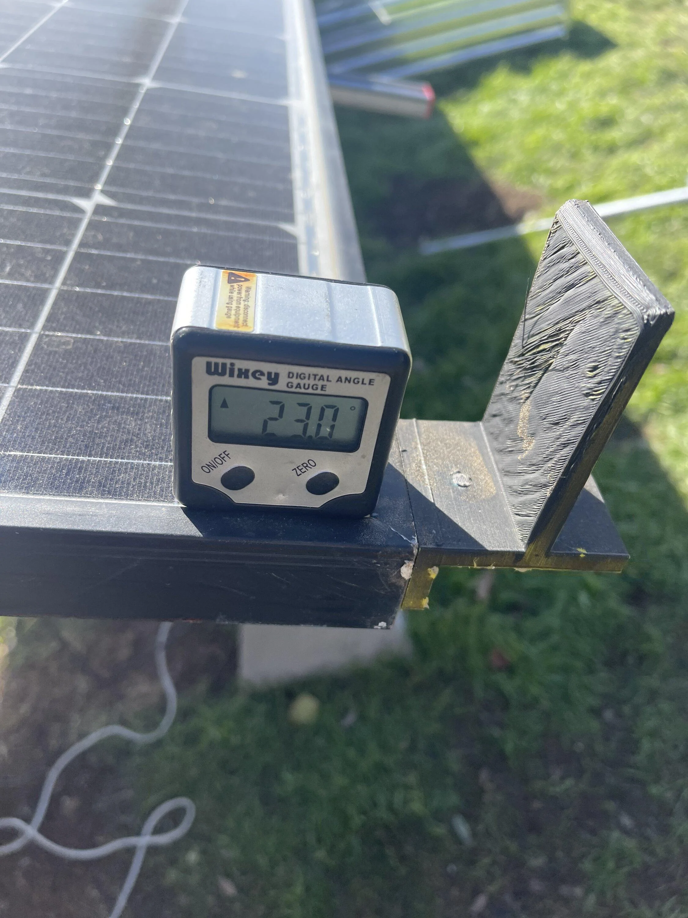 Ford F-150 Lightning Lightning off-grid charging Solar Array Build w/Agrivoltaics IMG_9948