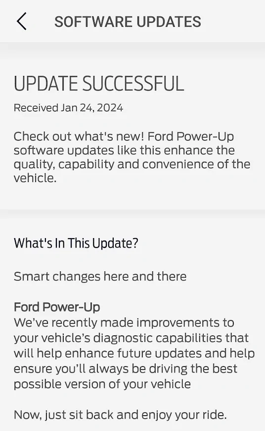 Ford F-150 Lightning Power-Up: Smart Changes: Improvements to your vehicle diagnostics 1706057142361