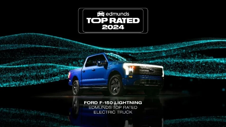 Ford F-150 Lightning F-150 Lightning Named 2024 Edmunds Top Rated Electric Truck, Second Year in a Row 1706104757623