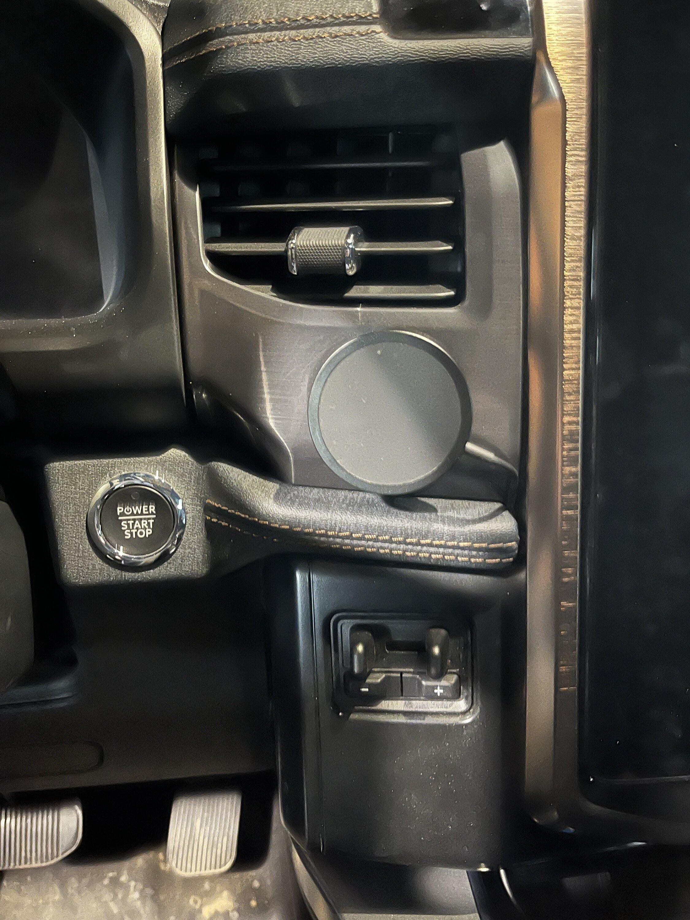 Ford F-150 Lightning Phone Mount by Shifter? IMG_2073