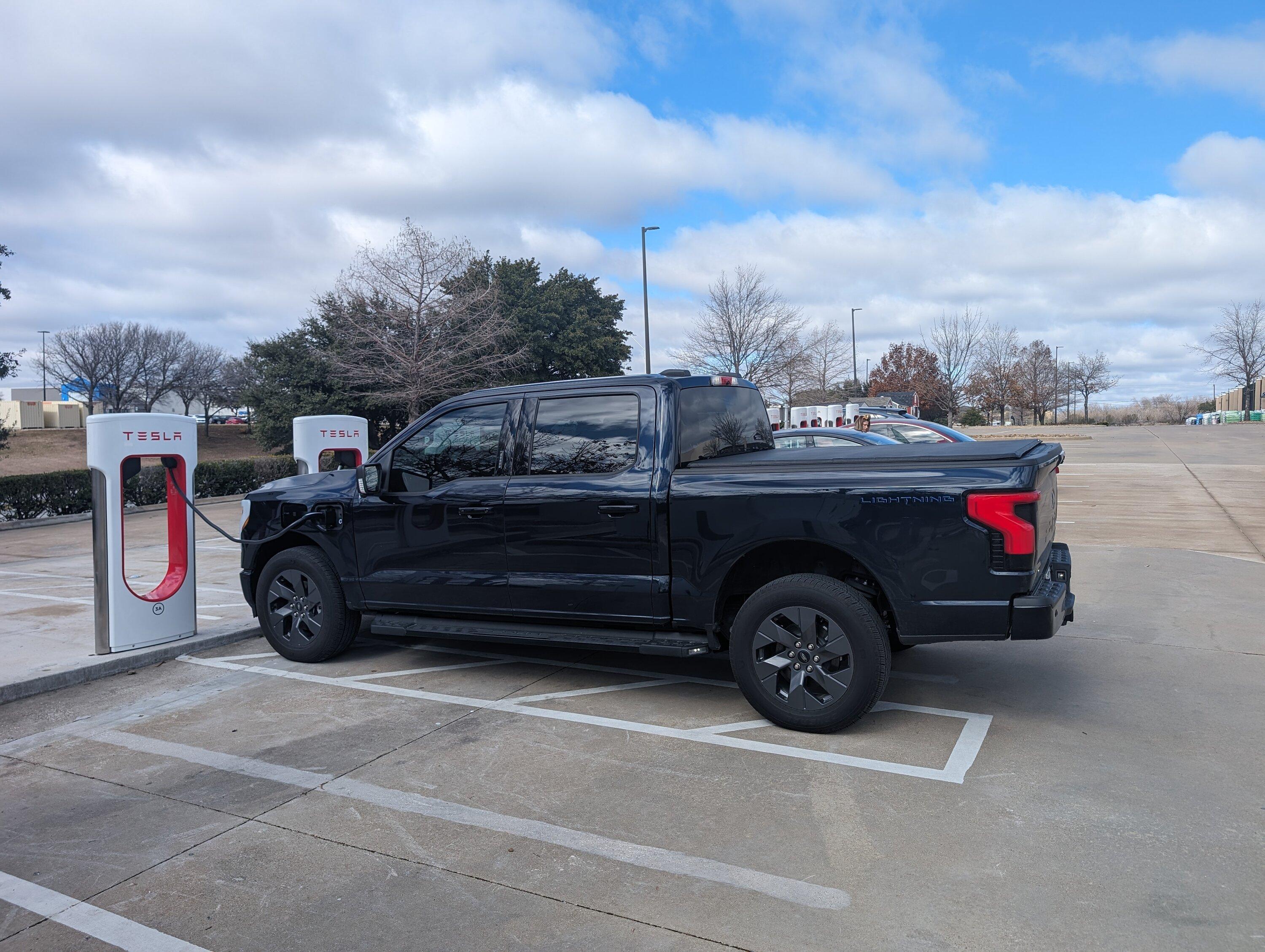 Ford F-150 Lightning Ford to Offer Complimentary Tesla Supercharger Adapter to Eligible Lightning Owners (1/31/24 Update) PXL_20240127_190535177
