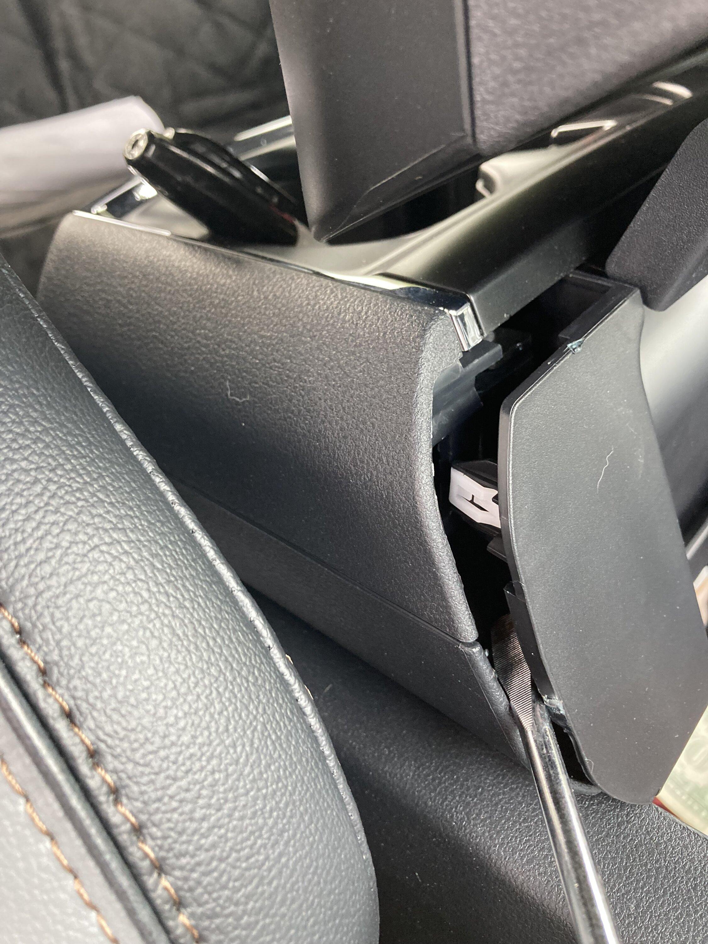 Ford F-150 Lightning Center Console Door FLOPPY NO MORE! [$0.20 SOLUTION!!] IMG_0498