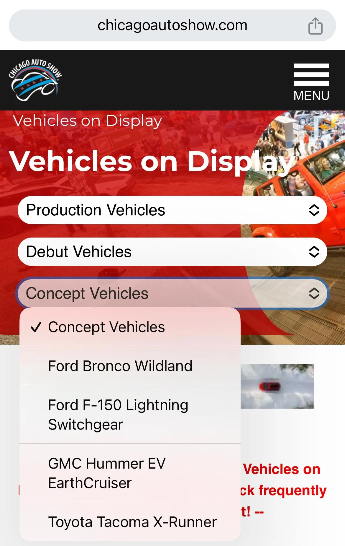 Ford F-150 Lightning F-150 Lightning Switchgear is at the 2024 Chicago Auto Show! IMG_5482