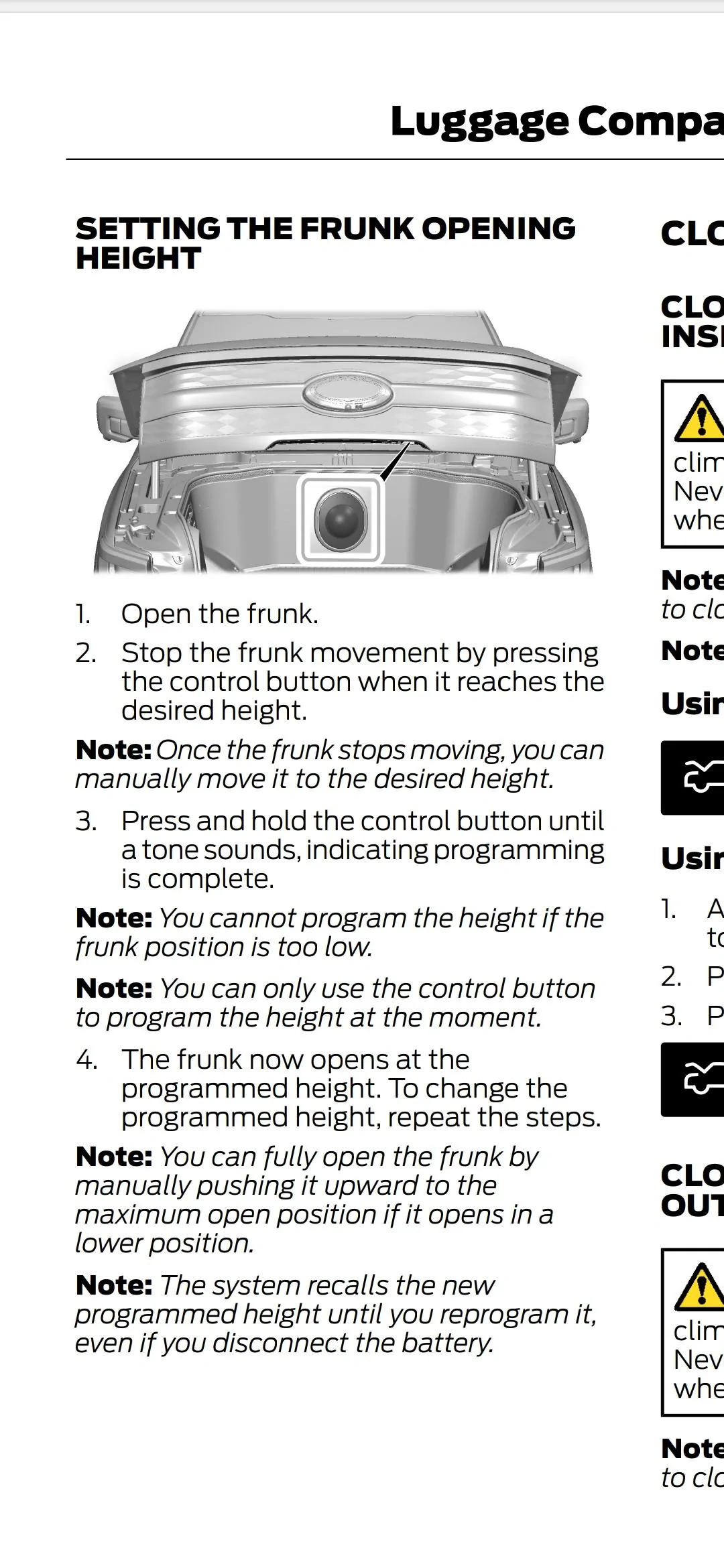 Ford F-150 Lightning Frunk button halfway works Screenshot_20240218_213936_com.google.android.apps.docs