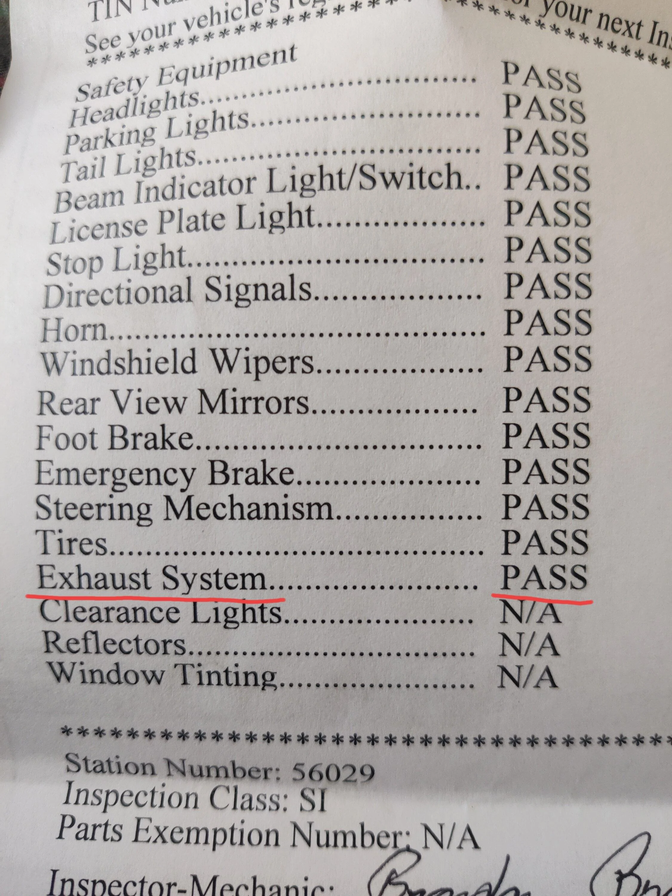 Ford F-150 Lightning Didn't think my Lighting was going to pass my state inspection but IMG_20240225_100621