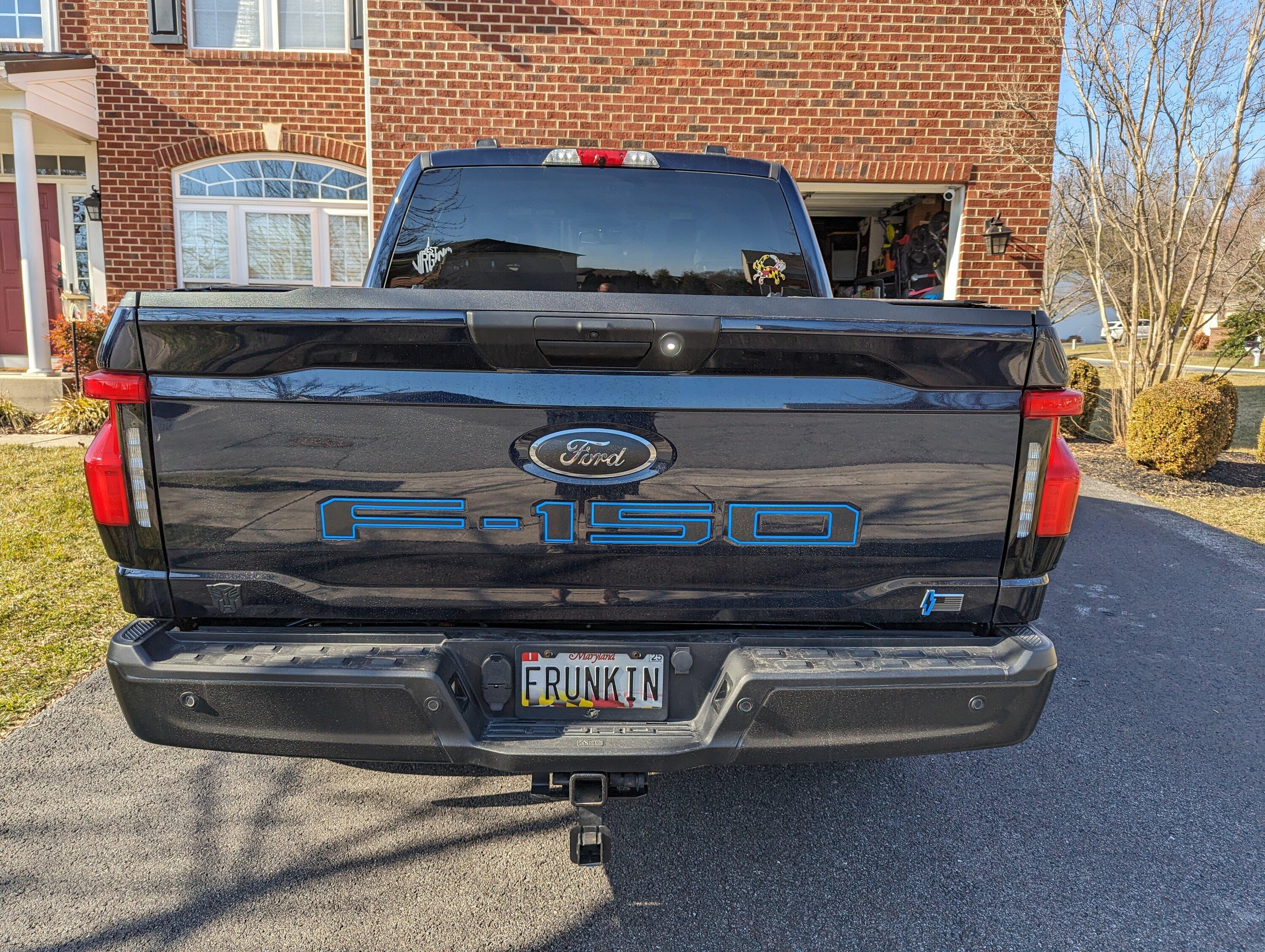 Ford F-150 Lightning 🙋‍♂️ What Did You Do To Your Lightning Today? PXL_20240225_195440529