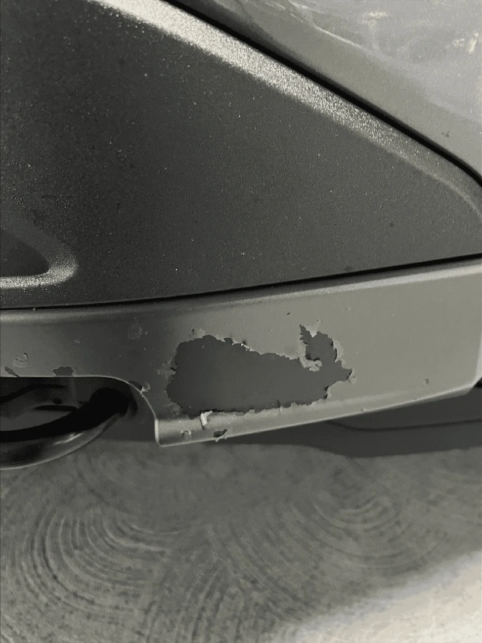 Ford F-150 Lightning front bumper paint falling off? f150 bumper