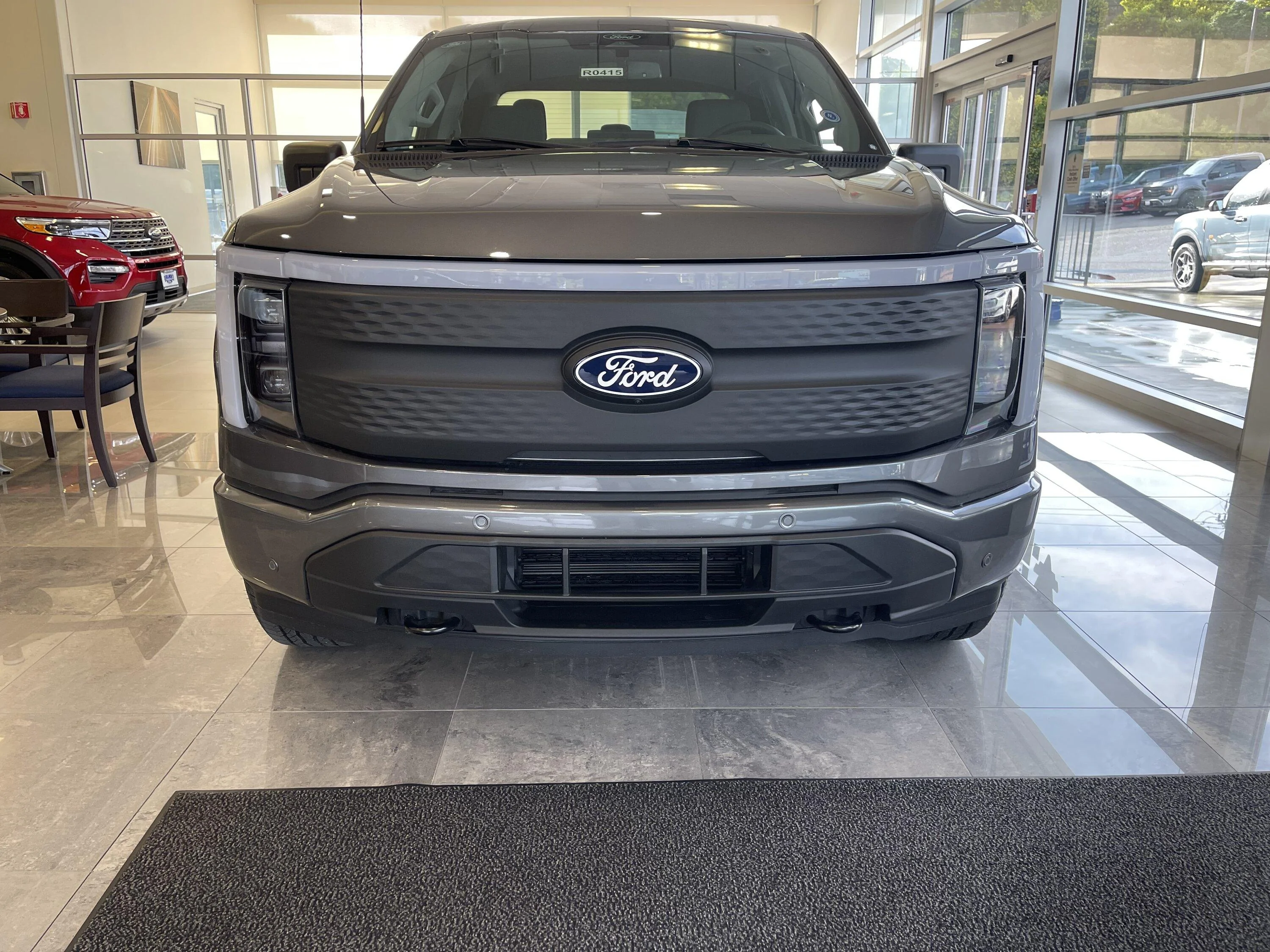 Ford F-150 Lightning ‘24 Flash Sighted in Dealer showroom IMG_4497