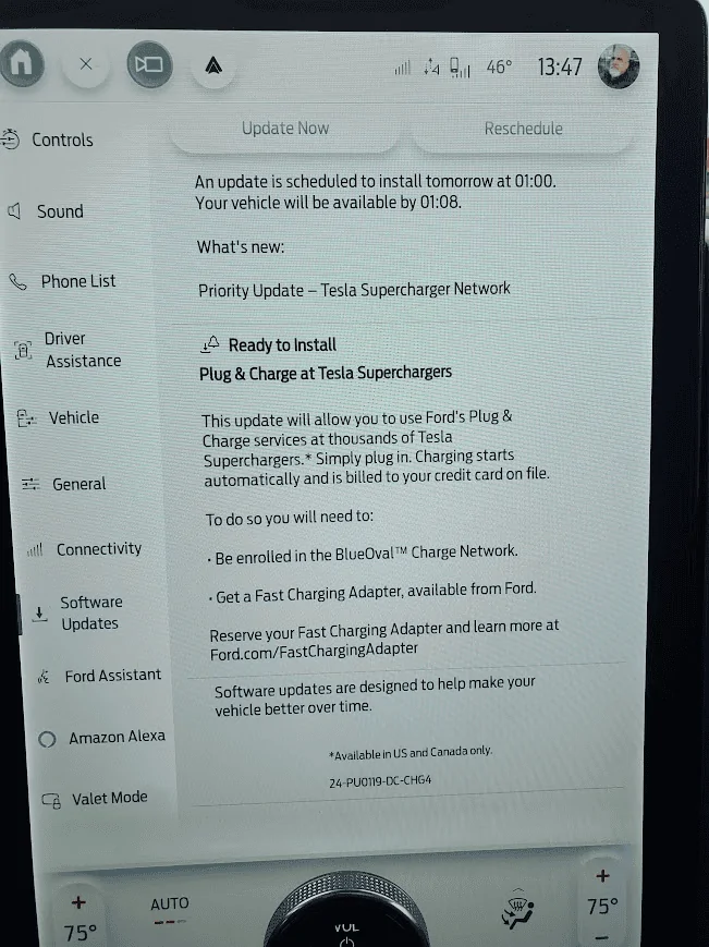 Ford F-150 Lightning Priority Update - 24-PU0119-DC-CHG4 [Tesla Supercharger Network] 1709326596615