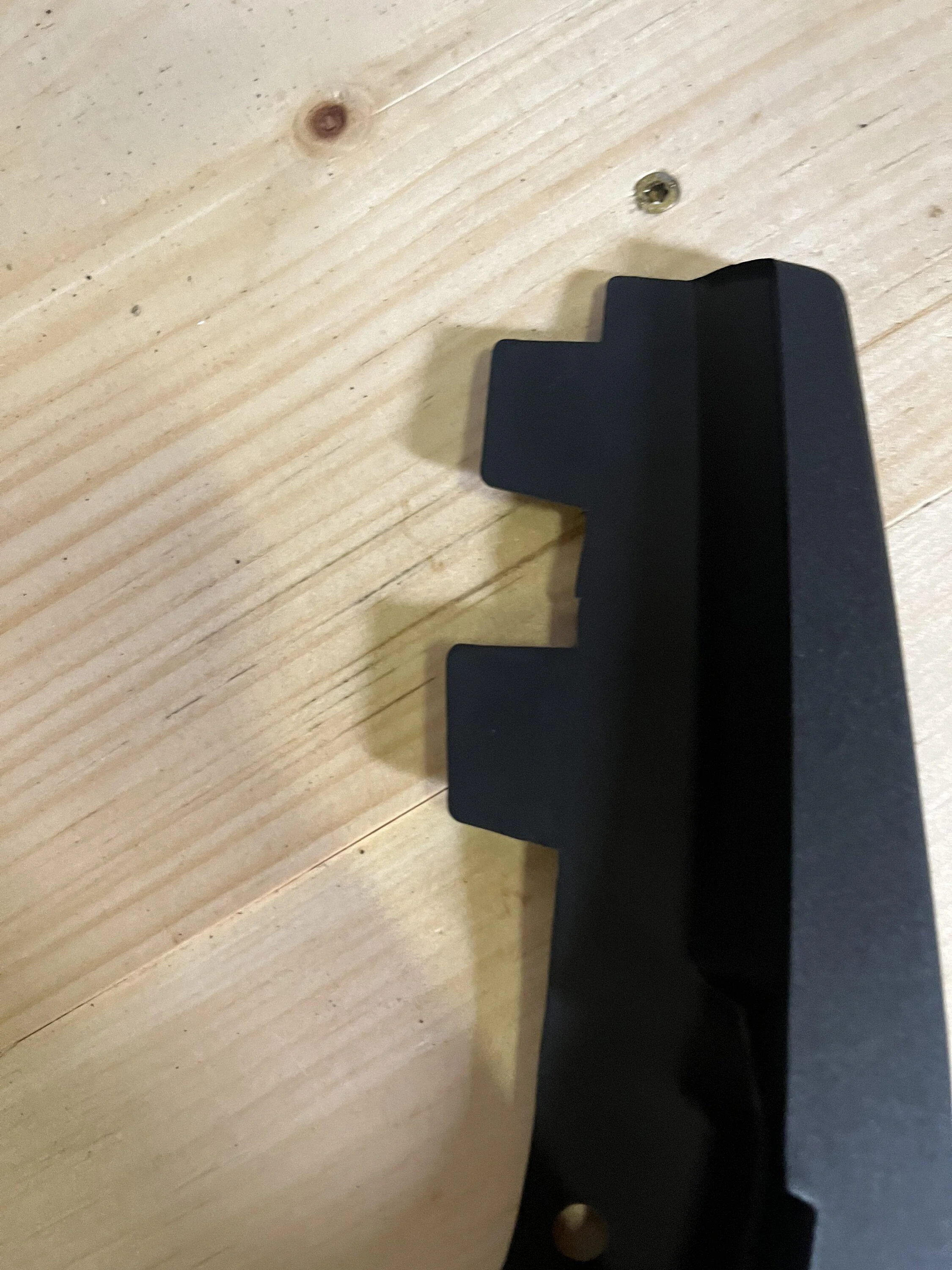 Ford F-150 Lightning OEM Mudflap Design update (maybe?). No more drilling required IMG_3038