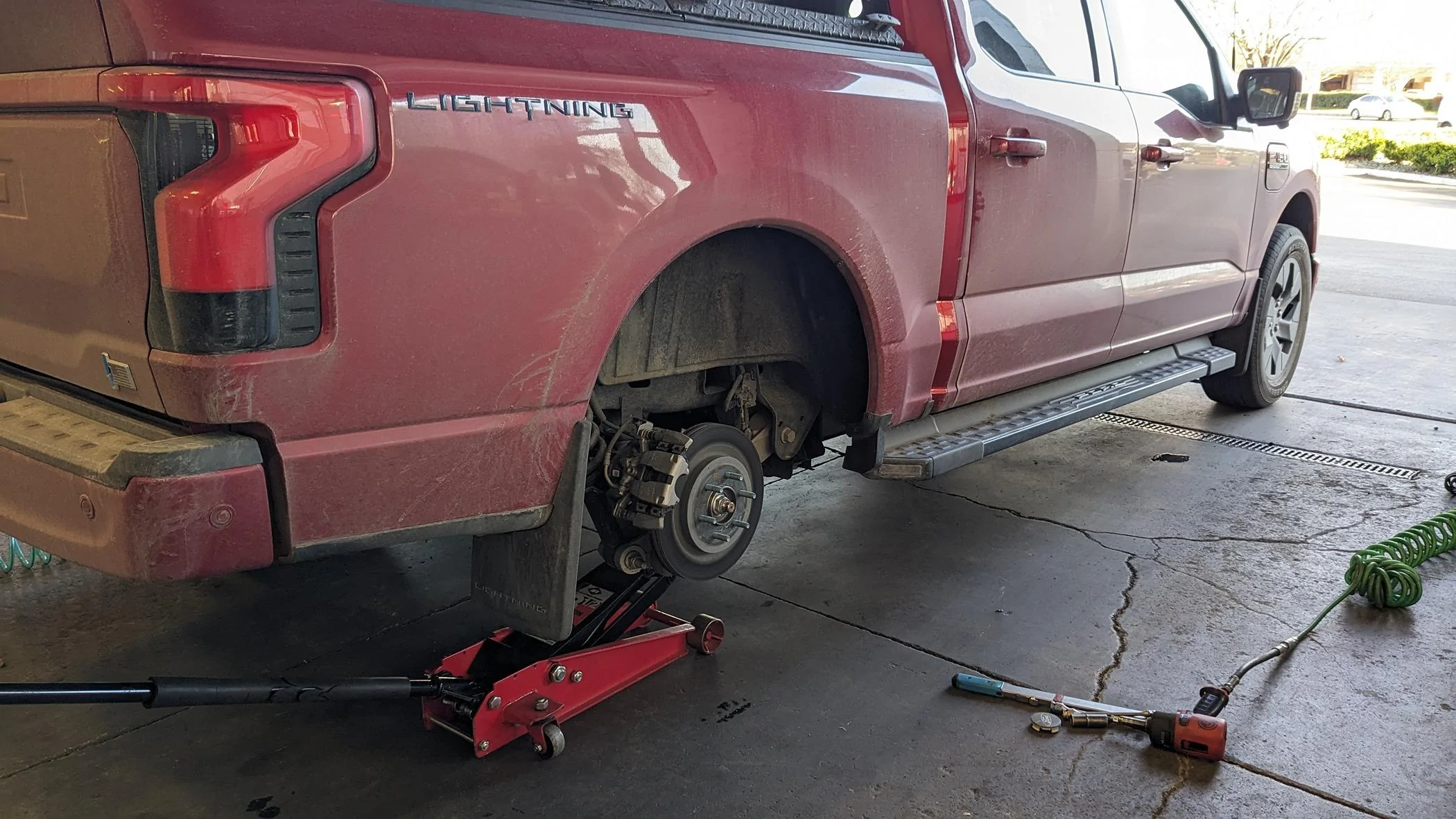 Ford F-150 Lightning Trip from SE Michigan to California, and back flat tir