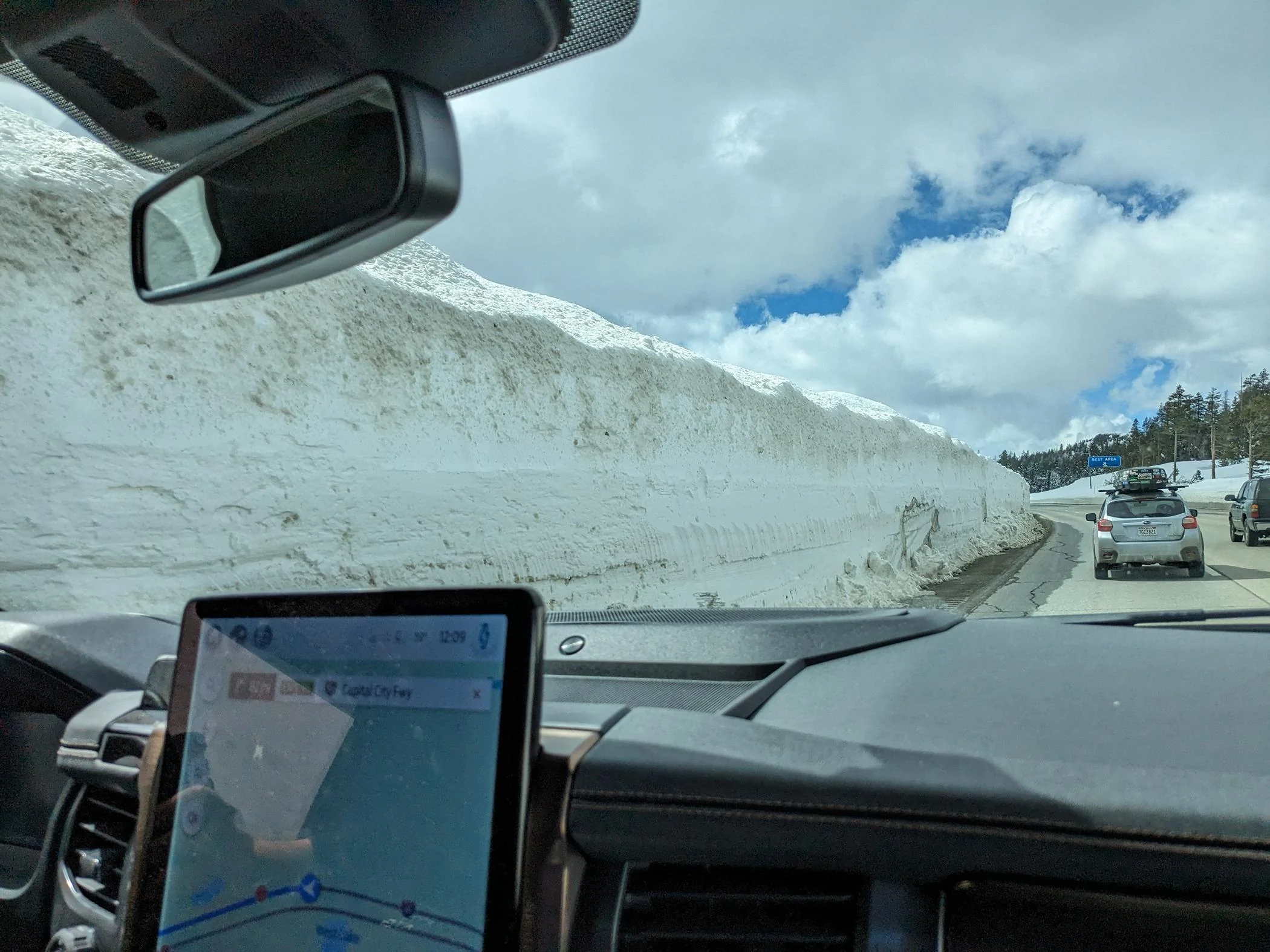 Ford F-150 Lightning Trip from SE Michigan to California, and back Donner Pass