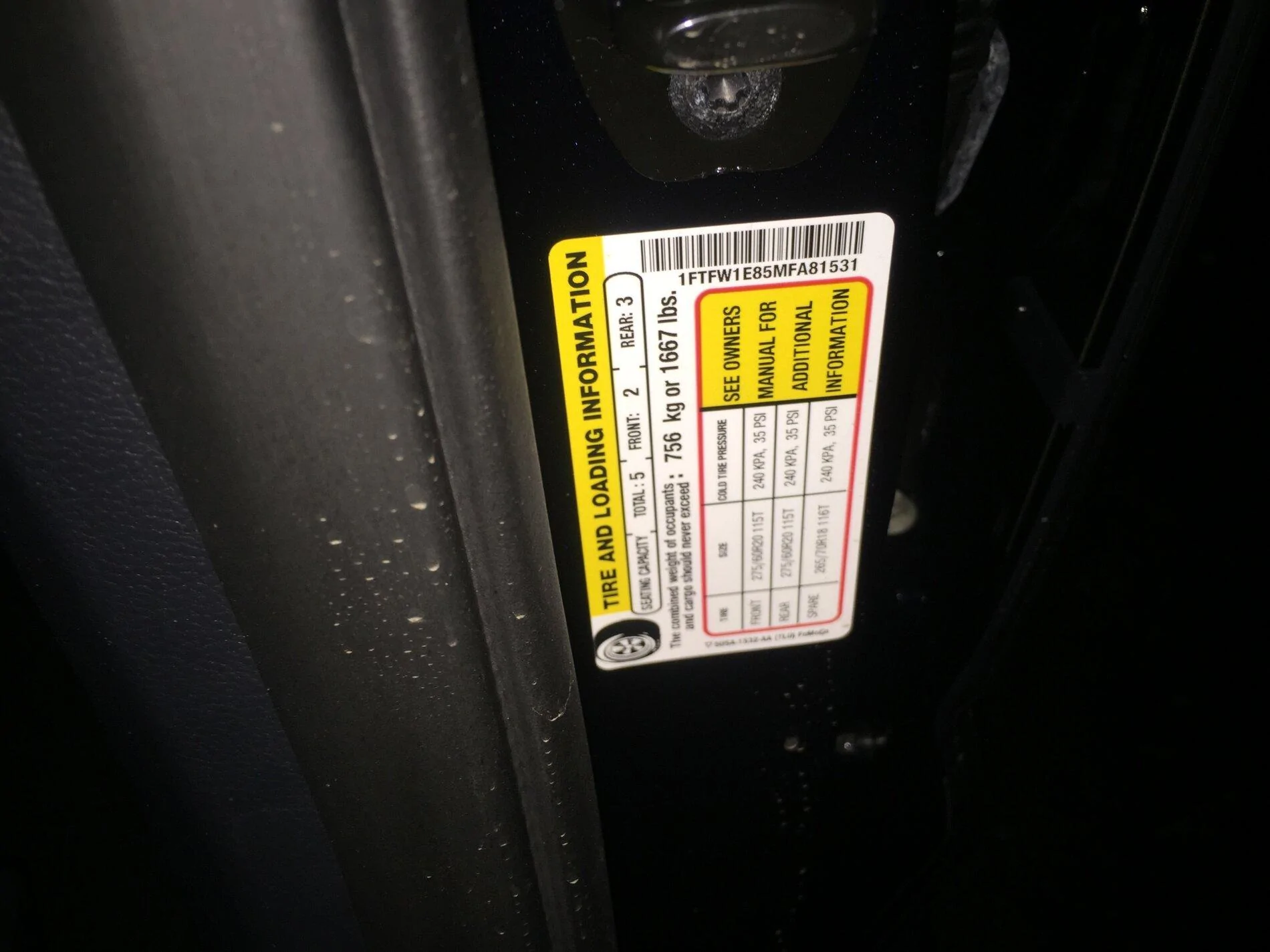 Ford F-150 Lightning Towing Specs Consolidated Document - Bumper vs. Class IV vs. Tow vs. Max Tow - UPDATED DOC v4 Payload