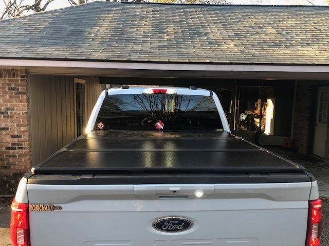 Ford F-150 Lightning Space White XLT EcoBeast - New Bed Liner and Tonneau Cover IMG_4096